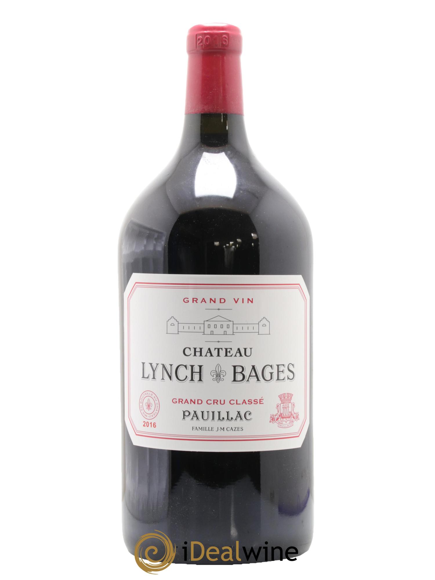 Château Lynch Bages 5ème Grand Cru Classé 2016 - Lot de 1 double magnum - 1