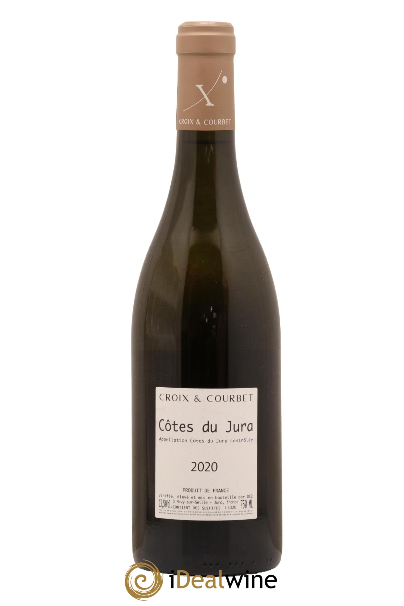 Côtes du Jura Savagnin ouillé Croix & Courbet 2020 - Lot de 1 bouteille - 1