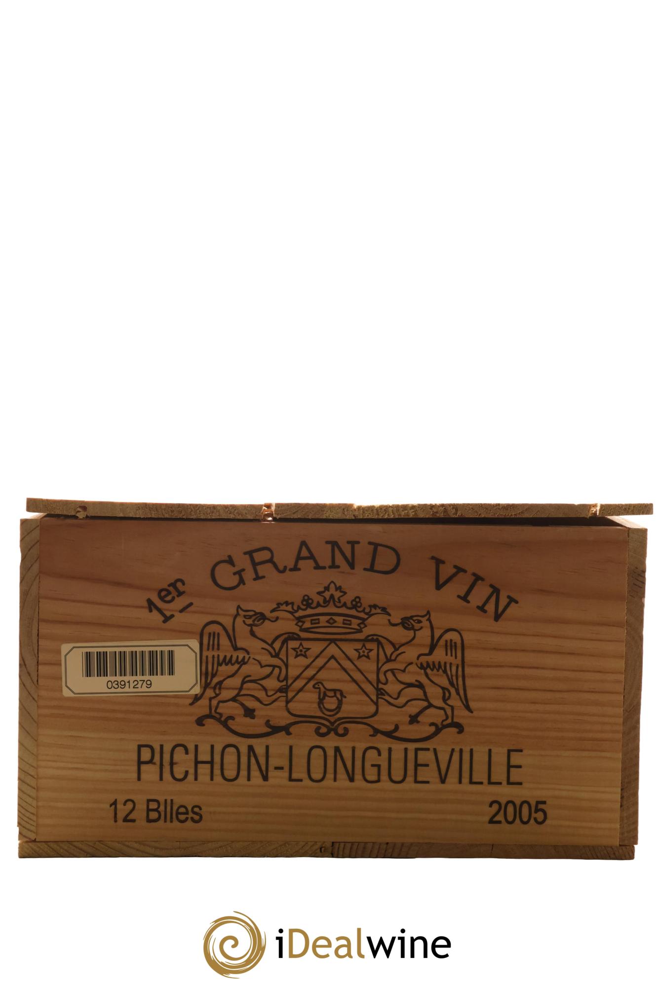 Pichon Longueville Baron 2ème Grand Cru Classé 2005 - Lotto di 12 bottiglie - 1