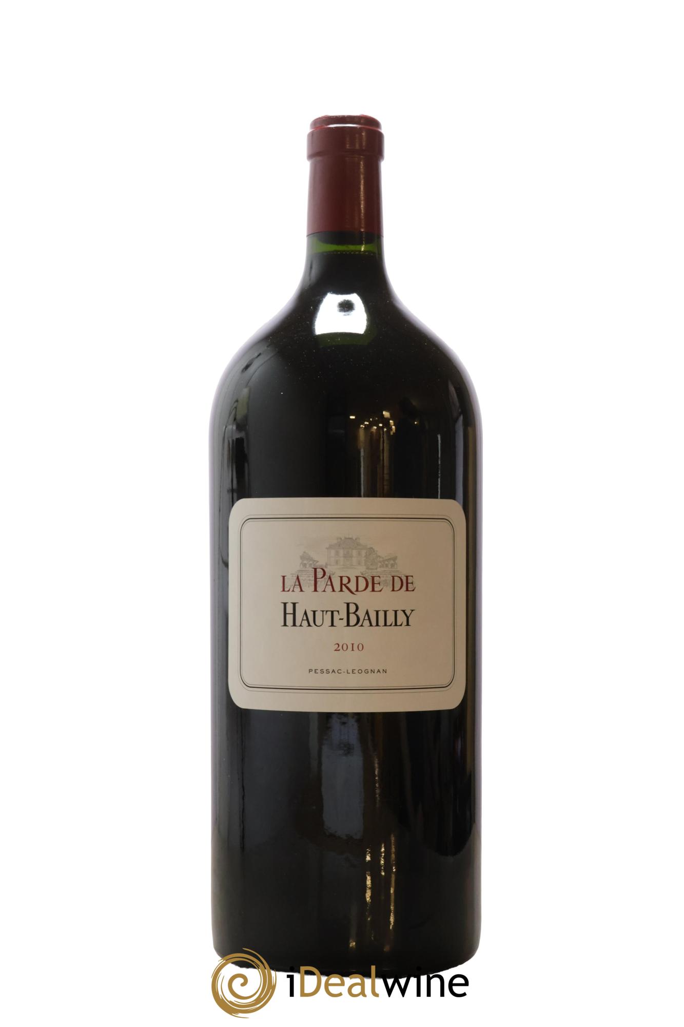 Haut Bailly II (Anciennement La Parde de Haut-Bailly) Second Vin 2010 - Lot de 1 impériale - 0