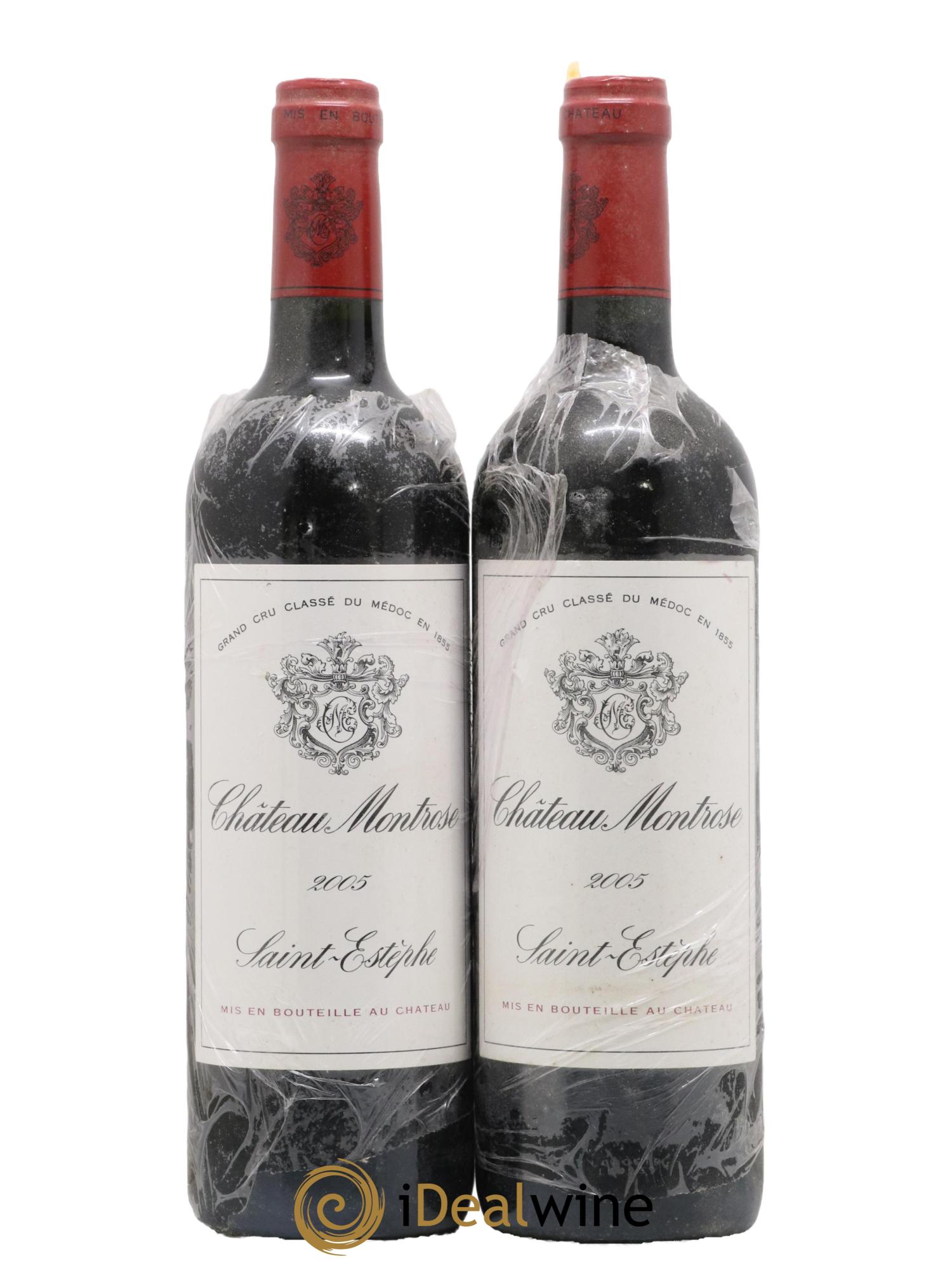 Château Montrose 2ème Grand Cru Classé 2005 - Lot de 2 bouteilles - 0