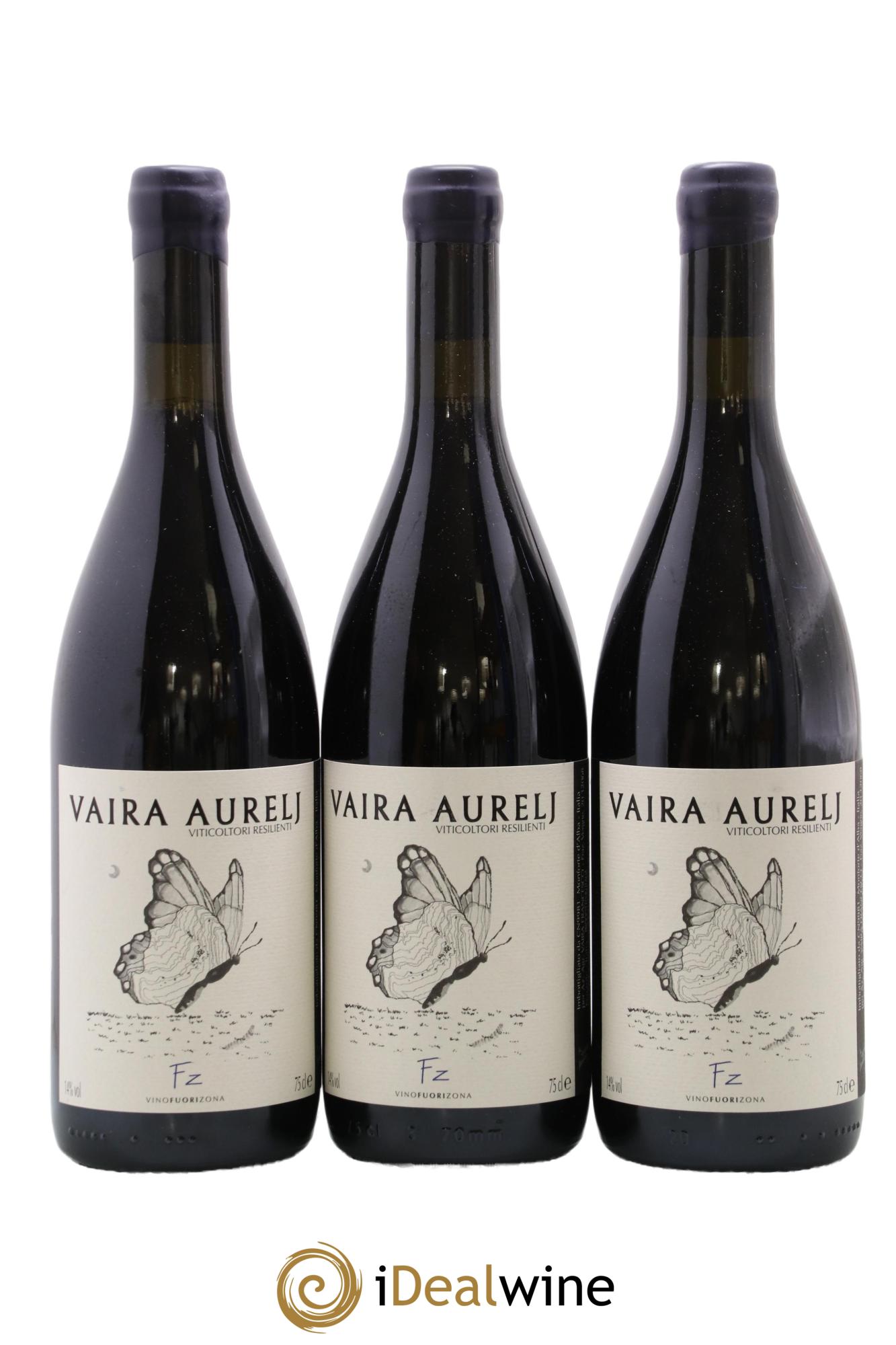 Italie Vino Rosse FZ Free Zone Vaira Aurelj 2021 - Lot de 3 bouteilles - 0