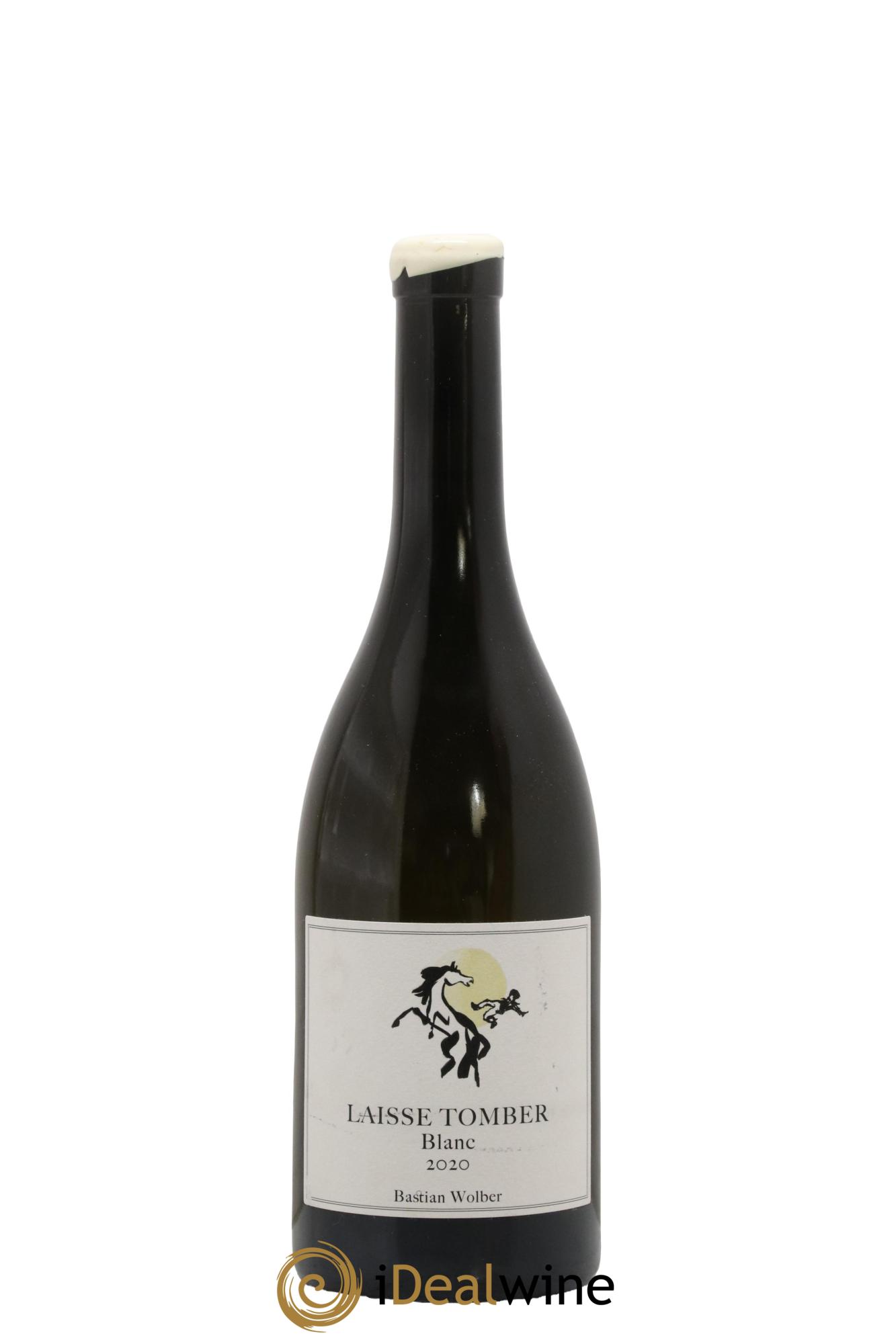 Vin de France Laisse Tomber Riesling Bastian Wolber 2020 - Lot de 1 bouteille - 0