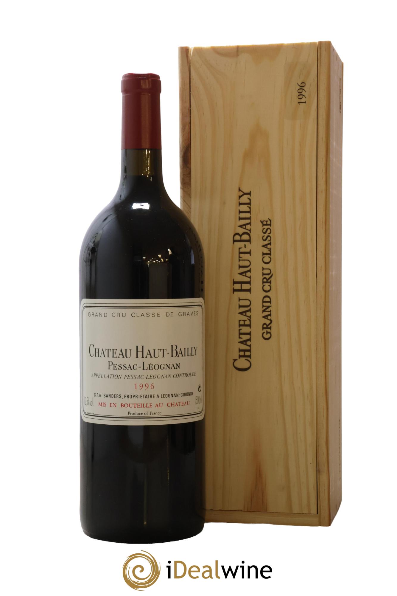 Château Haut-Bailly Cru Classé de Graves 1996 - Lot de 1 magnum - 1