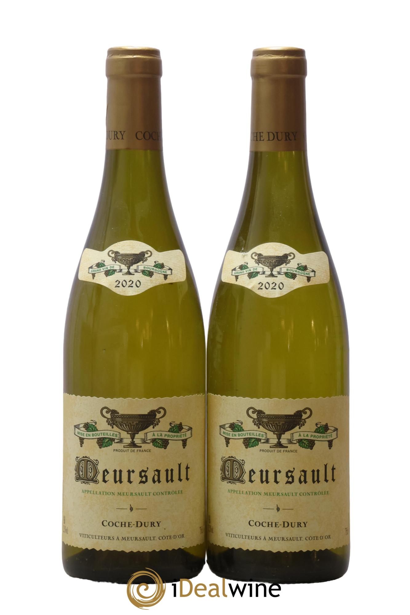 Meursault Coche Dury (Domaine) 2020 - Posten von 2 Flaschen - 0
