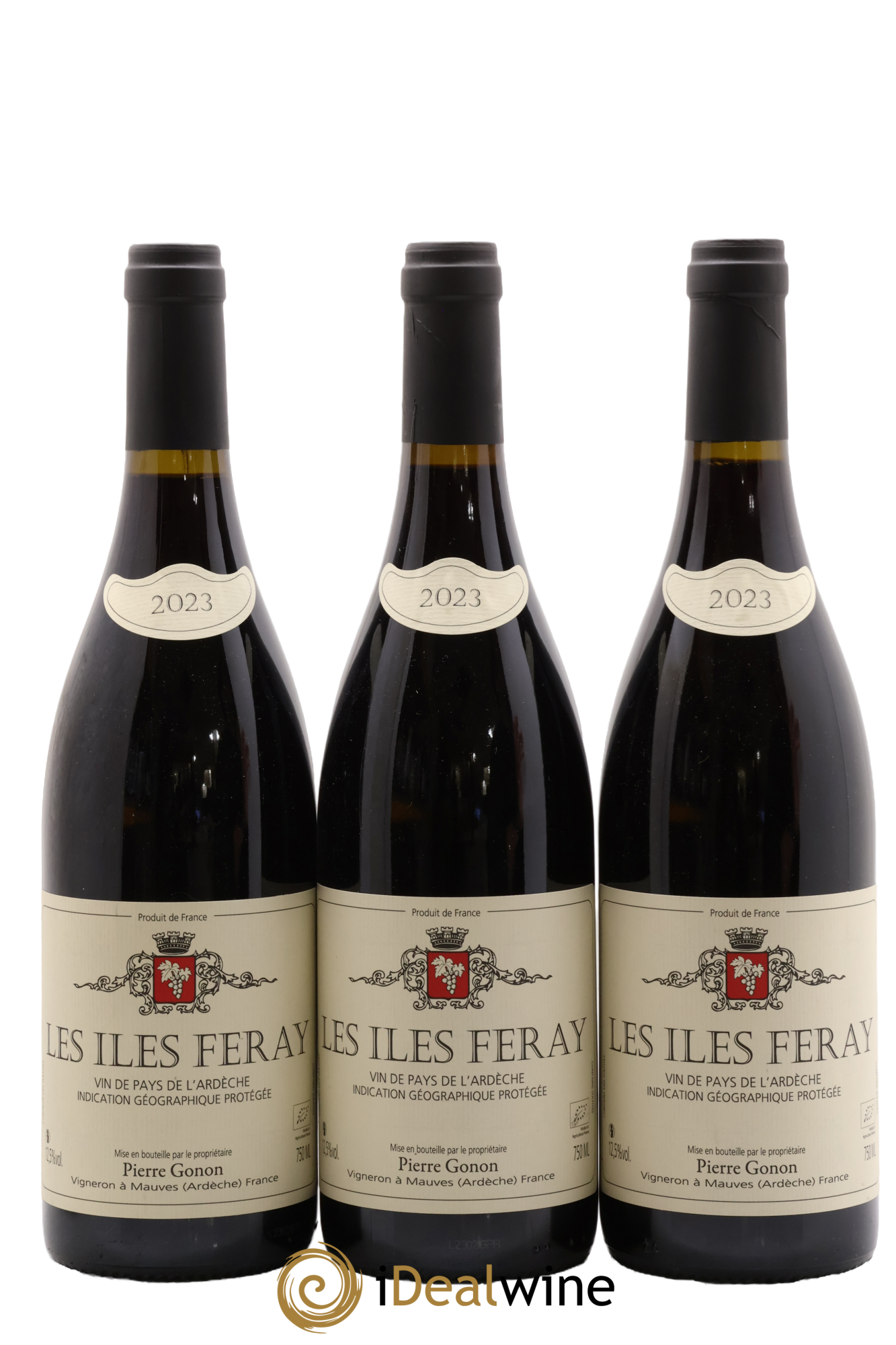 Ardèche Les Iles Feray Gonon (Domaine) 2023 - Lot de 3 bouteilles - 0