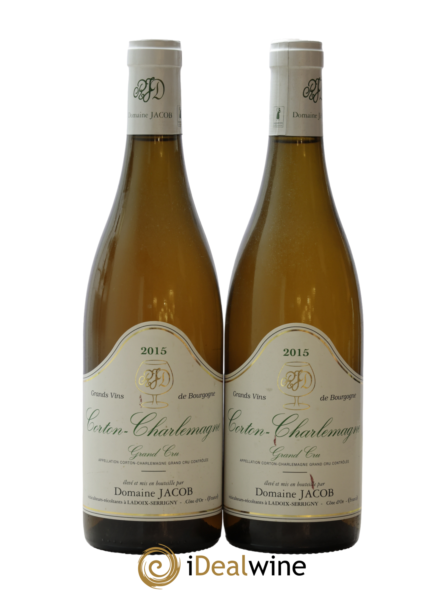 Corton-Charlemagne Grand Cru Jacob (Domaine) 2015 - Posten von 2 Flaschen - 0