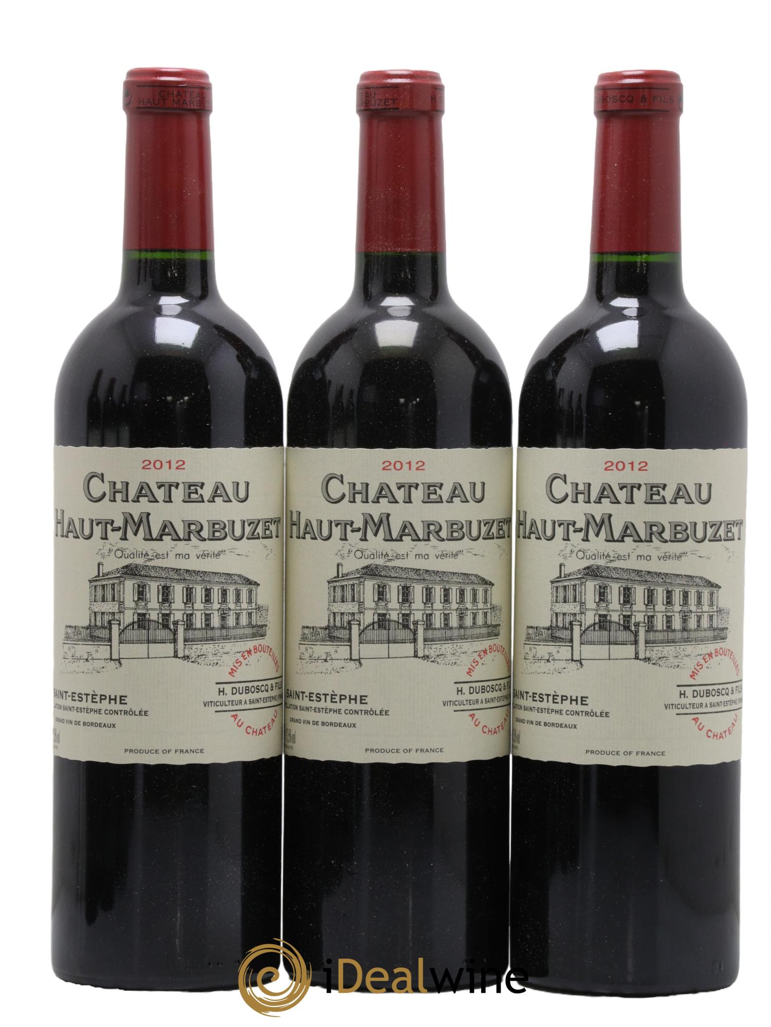 Château Haut Marbuzet 2012 - Lot de 12 bouteilles - 2