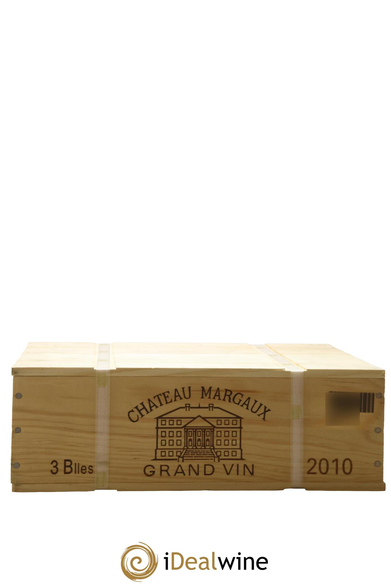 Château Margaux 1er Grand Cru Classé 2010 - Lotto di 3 bottiglie - 3