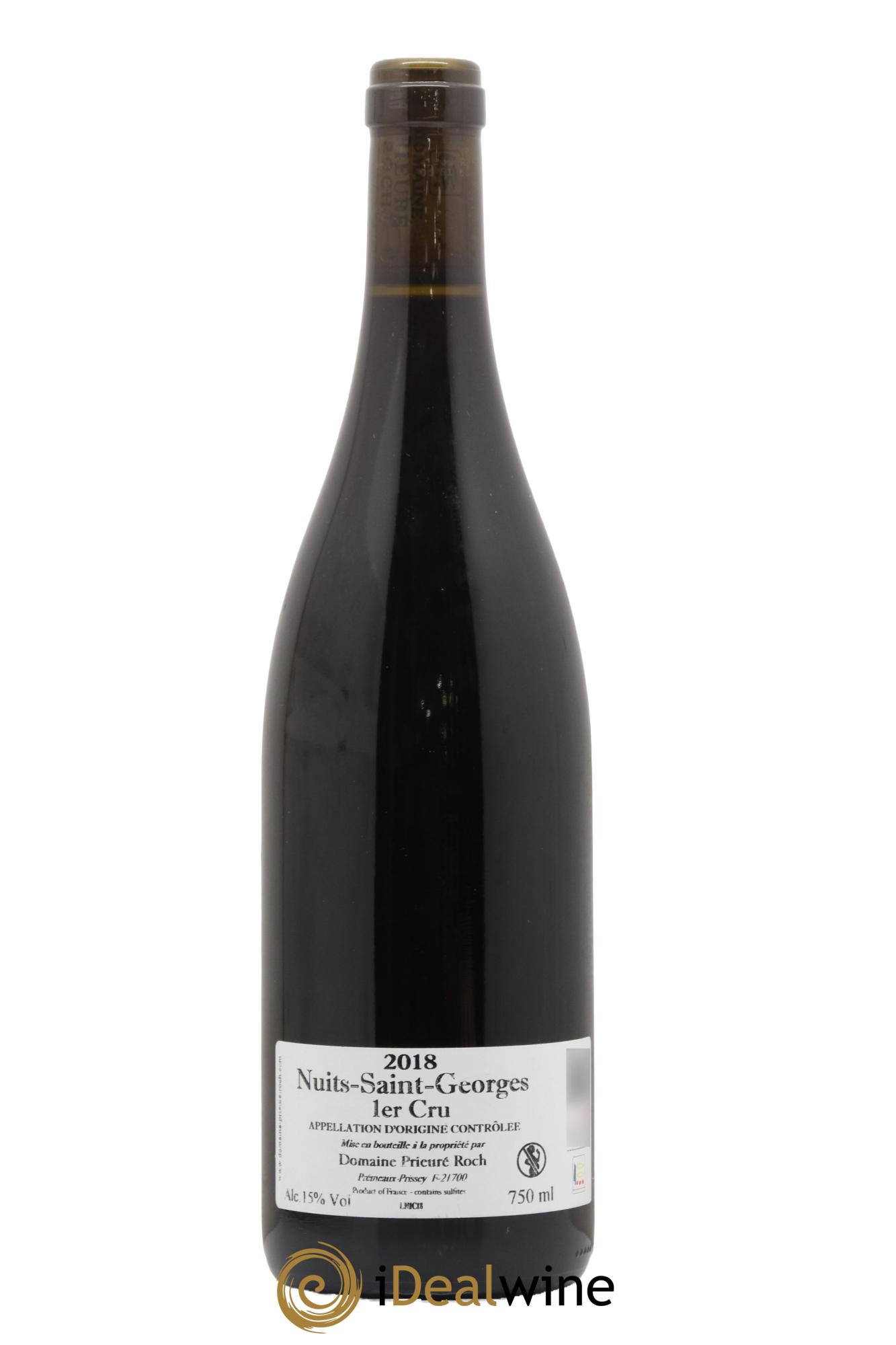 Nuits-Saint-Georges 1er Cru Prieuré Roch 2018 - Lot de 1 bouteille - 1