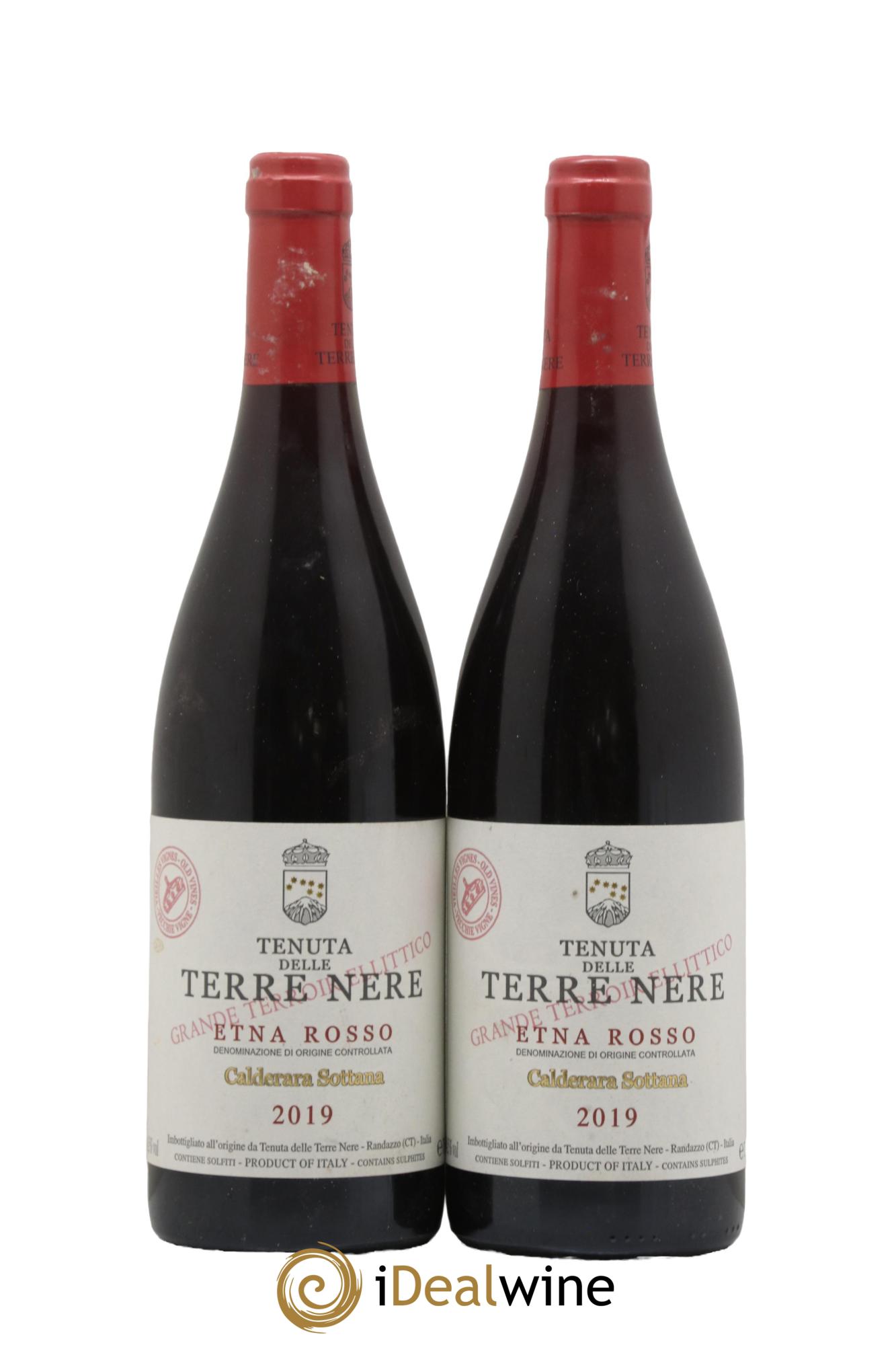Etna Rosso DOC Tenuta delle Terre Nere Calderara Sottana 2019 - Lotto di 2 bottiglie - 0