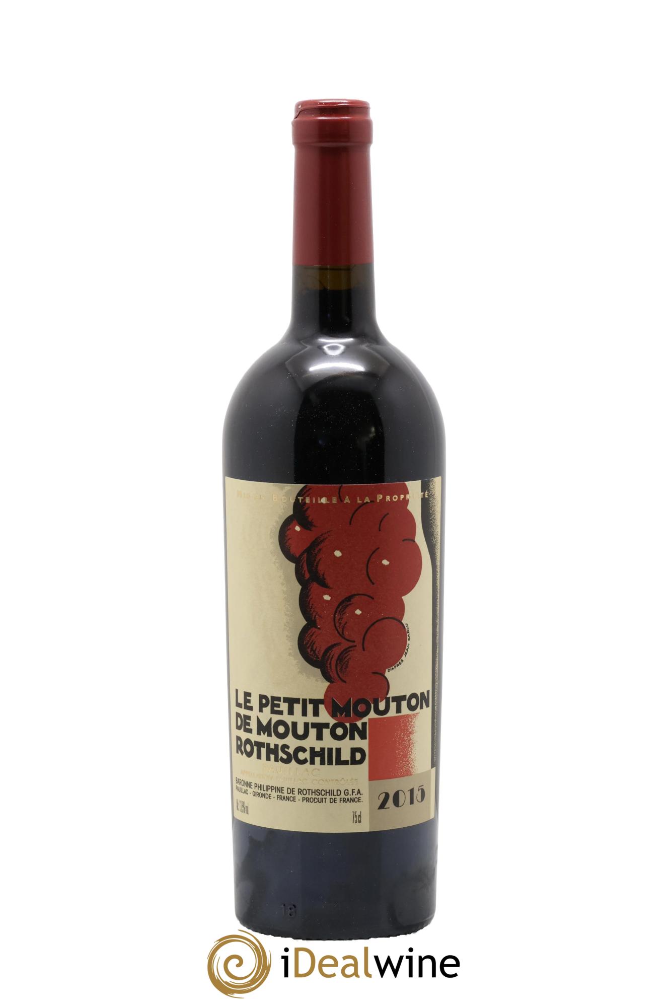 Petit Mouton Second Vin 2015 - Posten von 1 Flasche - 0
