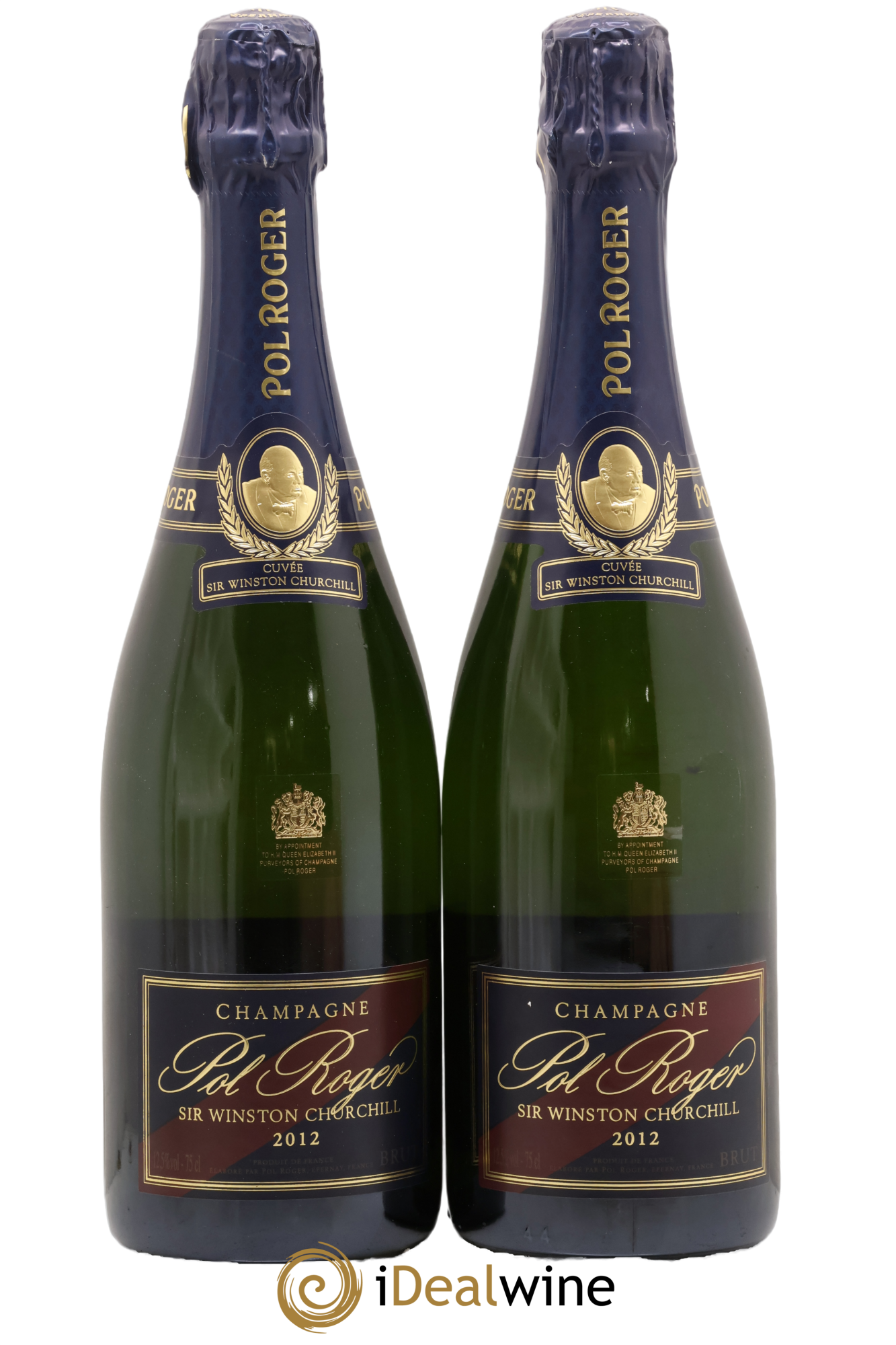 Cuvée Winston Churchill Pol Roger 2012 - Lot de 2 bouteilles - 0