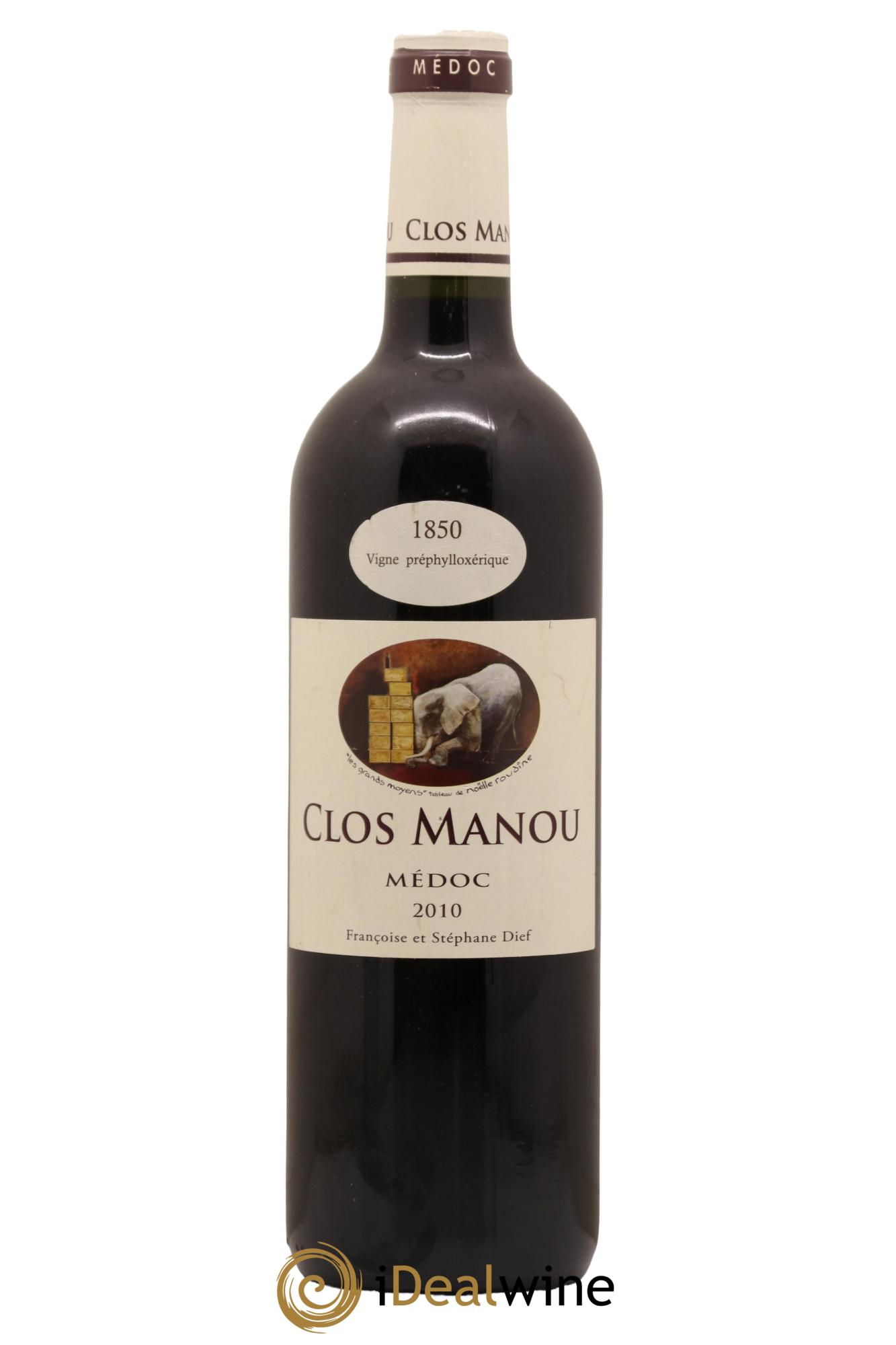 Clos Manou 2010 - Posten von 1 Flasche - 0