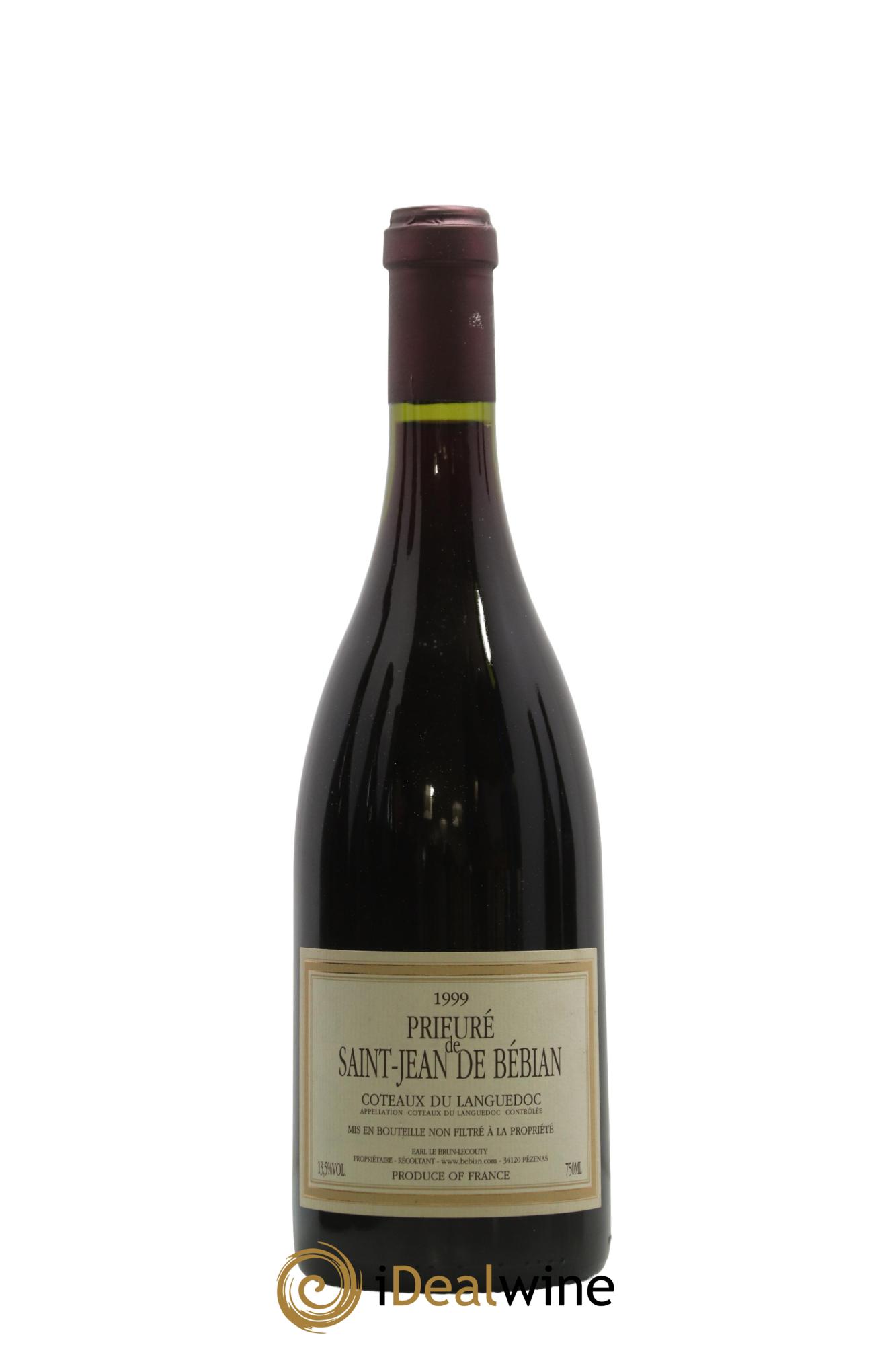 Languedoc Prieuré St-Jean de Bébian 1999 - Lot de 1 bouteille - 0
