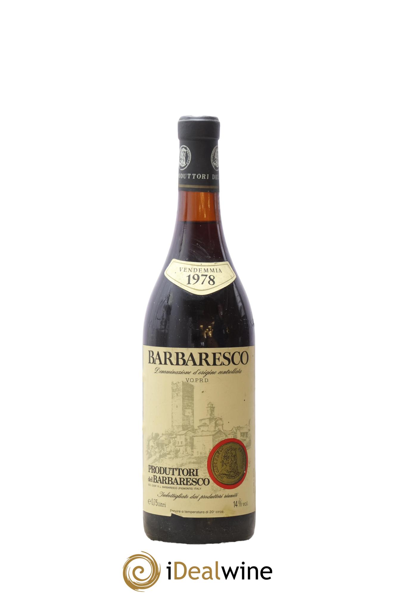 Barbaresco DOCG Produttori del Barbaresco 1978 - Lot de 1 bouteille - 0