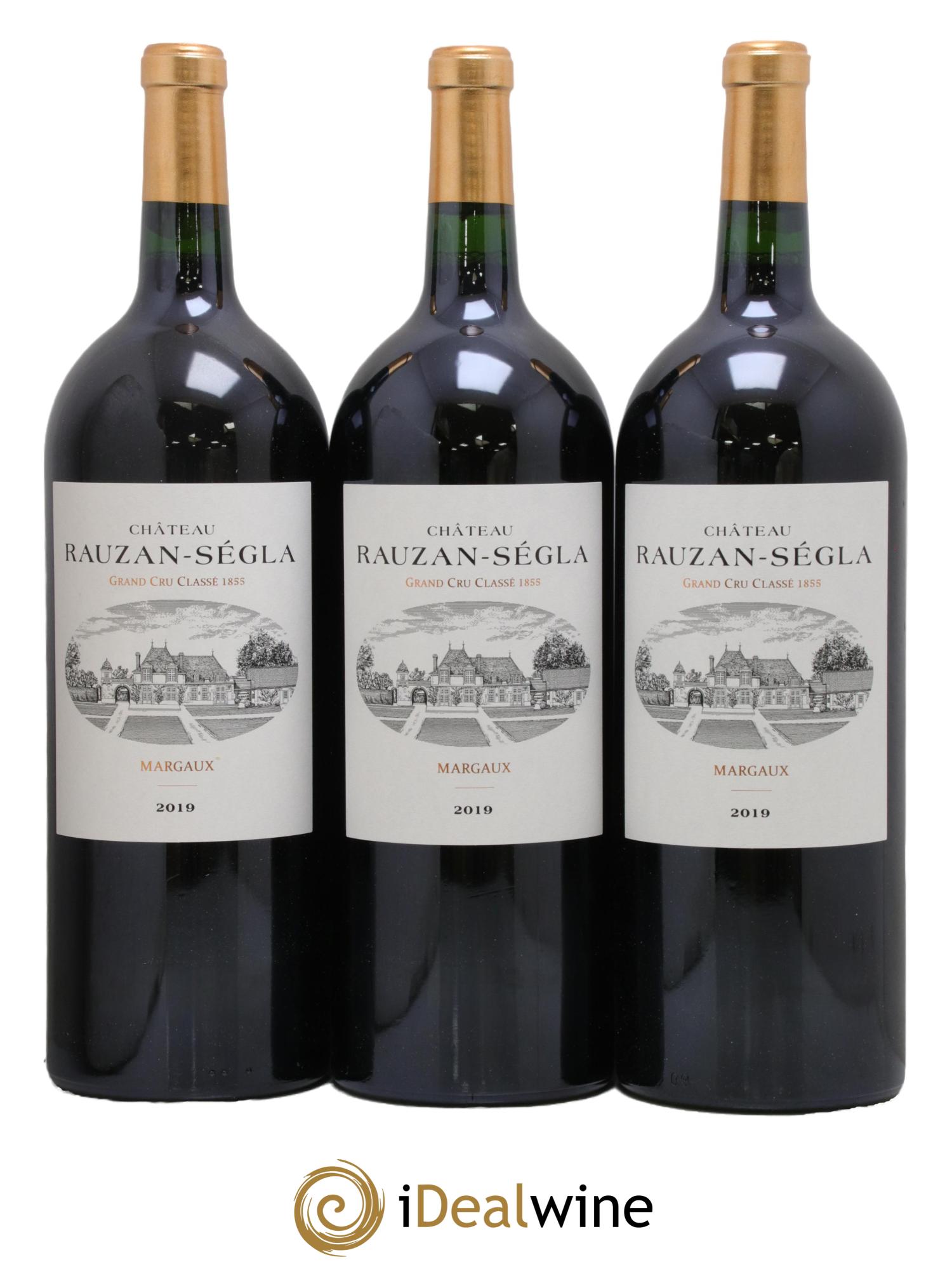 Château Rauzan Ségla Grand Cru Classé 2019 - Lot of 3 magnums - 0