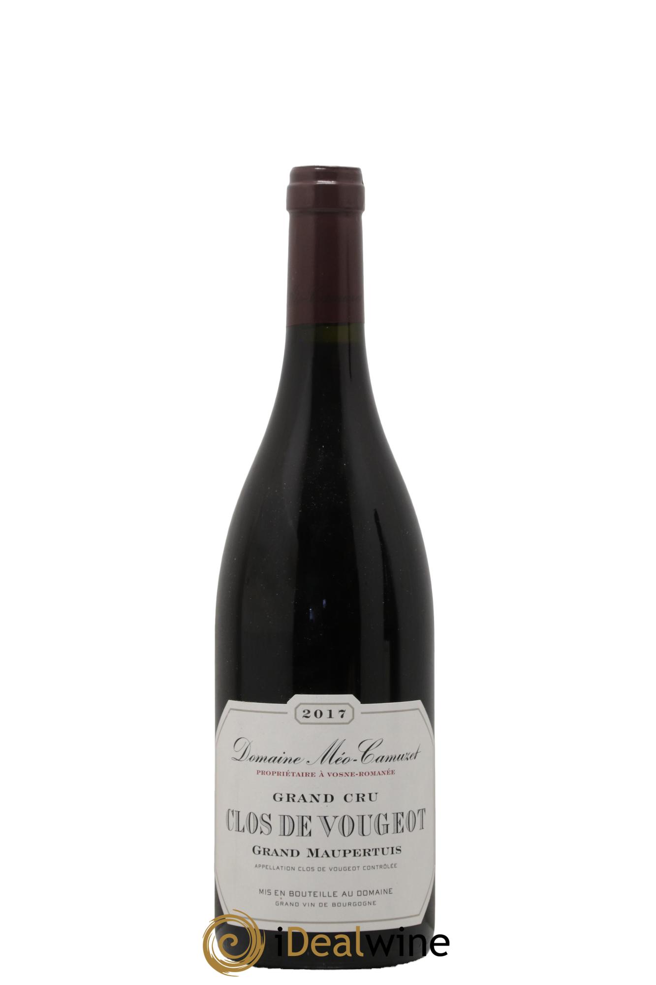 Clos de Vougeot Grand Cru Grand Maupertuis Méo-Camuzet (Domaine) 2017 - Lot de 1 bouteille - 0