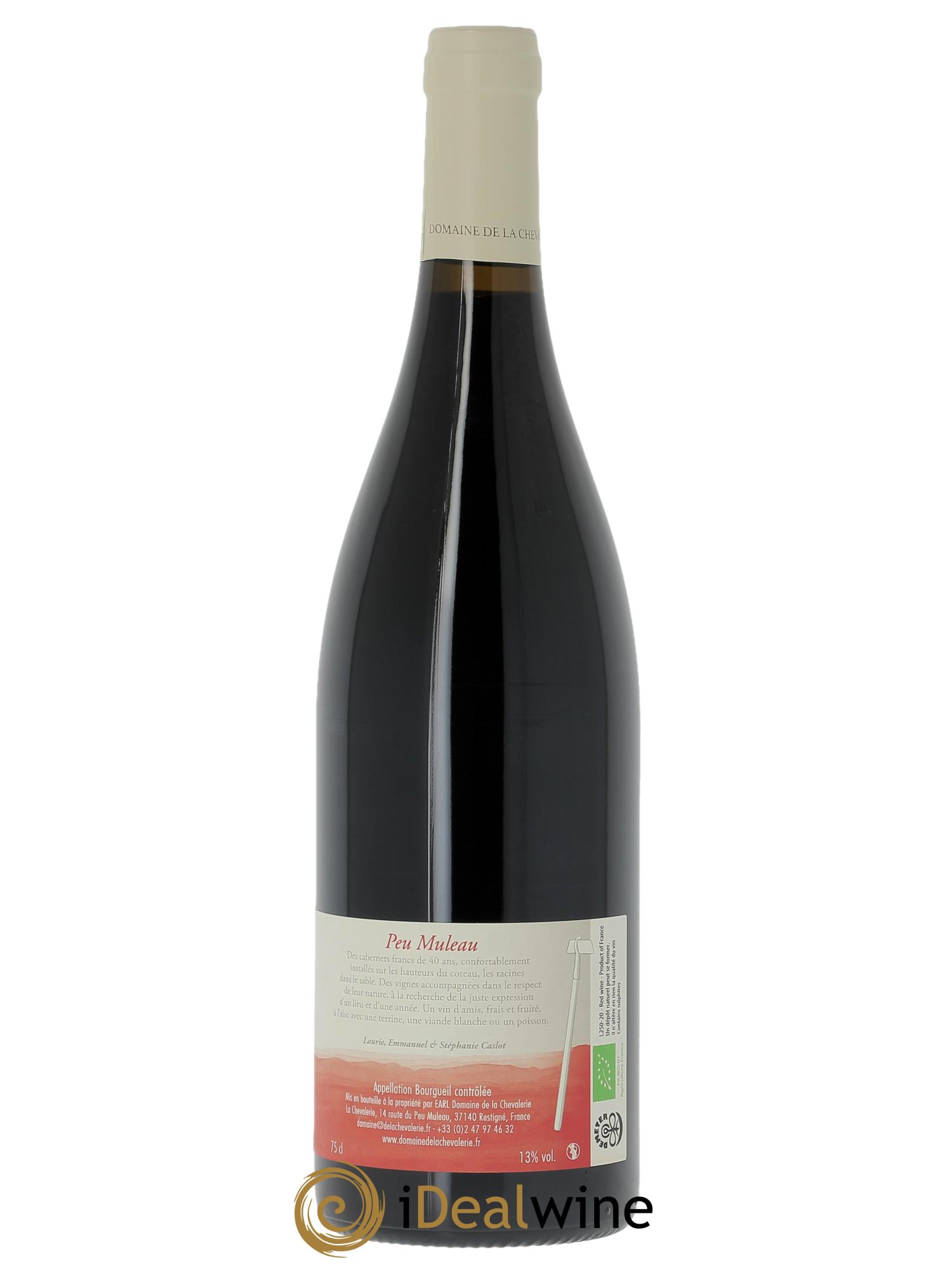 Bourgueil Peu Muleau Domaine de la Chevalerie  2020 - Lote de 1 botella - 1