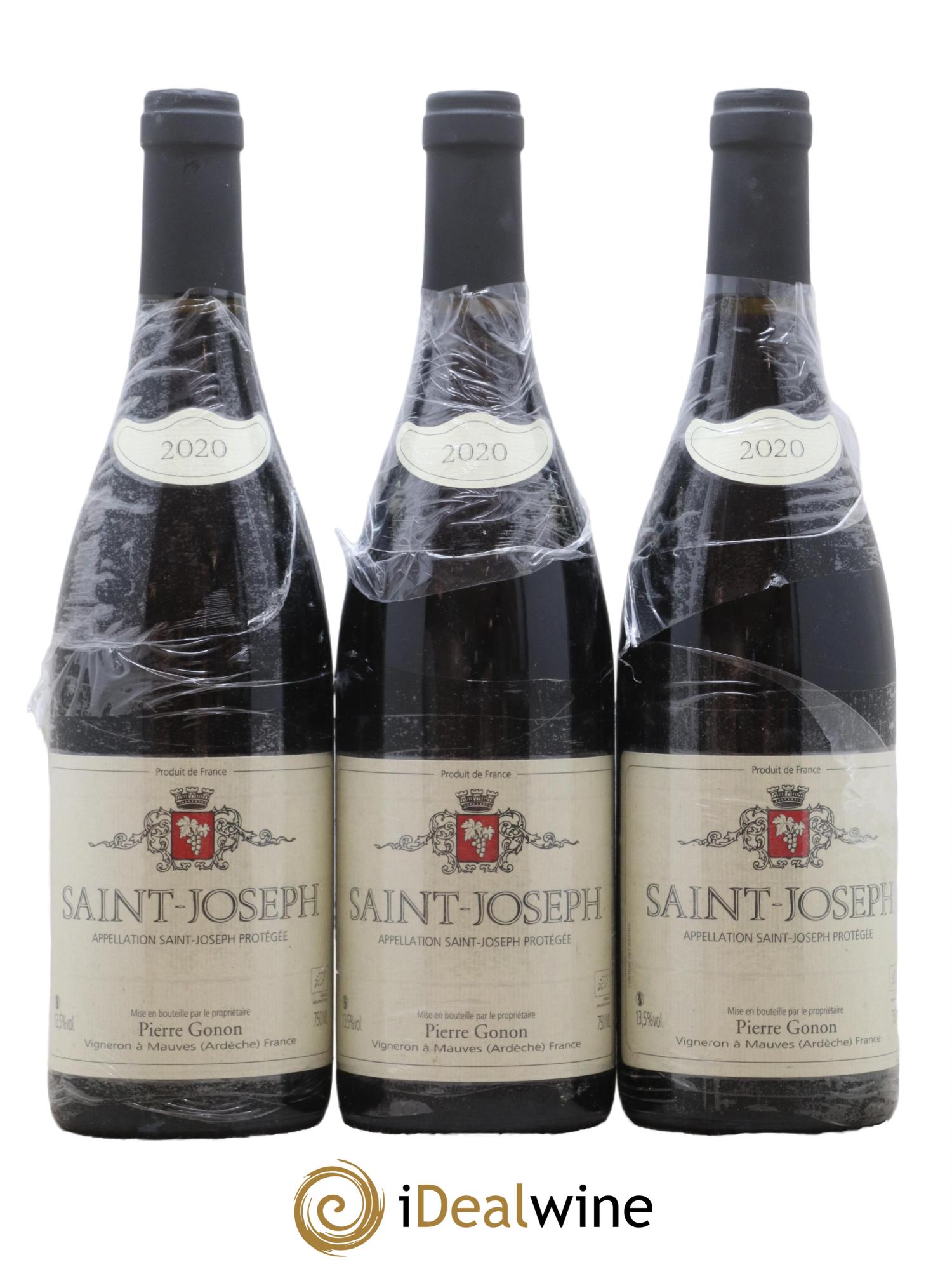 Saint-Joseph Gonon (Domaine) 2020 - Lot de 3 bouteilles - 0