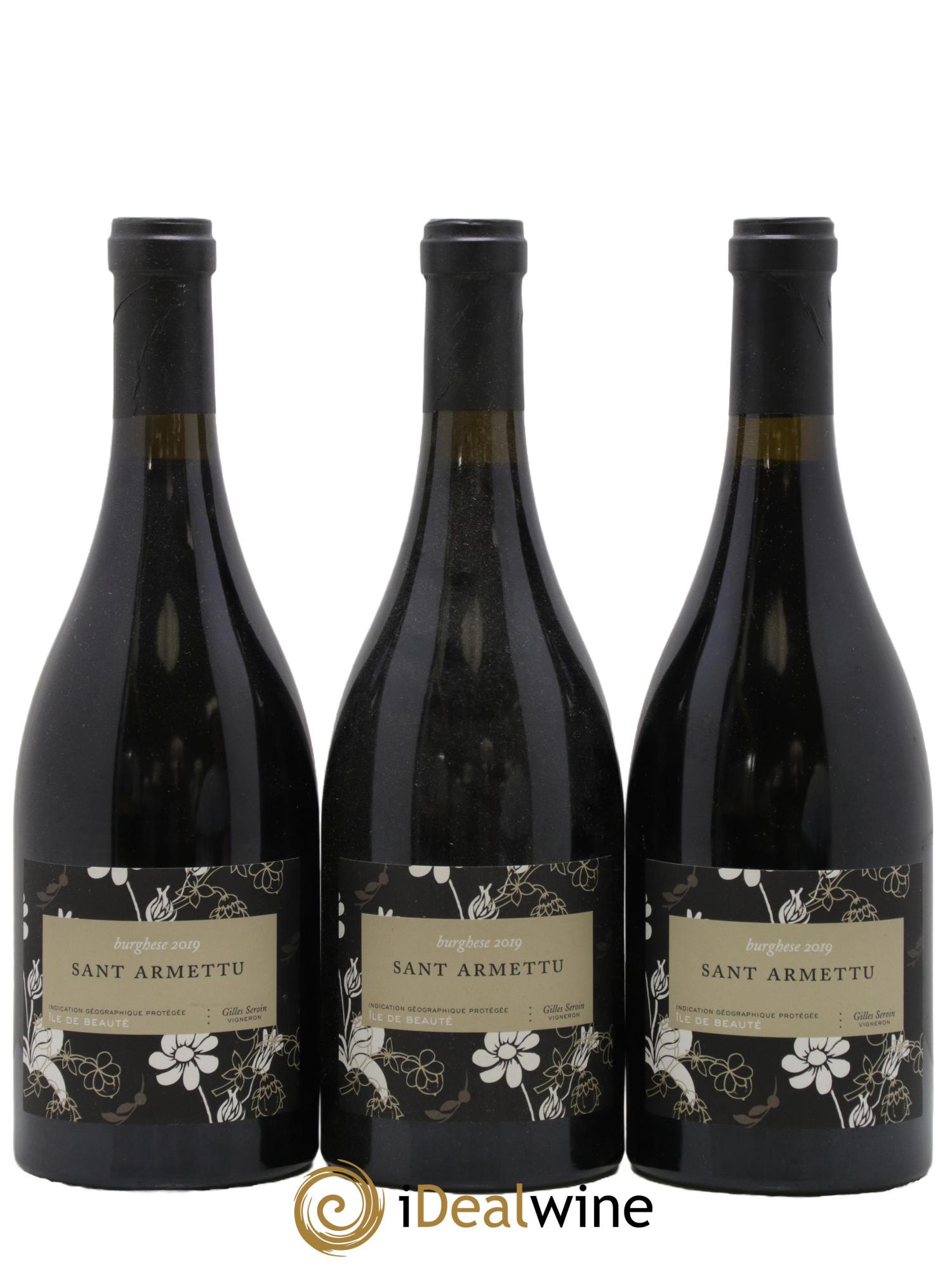IGP Ile de Beauté Burghese Sant Armettu (Domaine) 2019 - Lotto di 3 bottiglie - 0