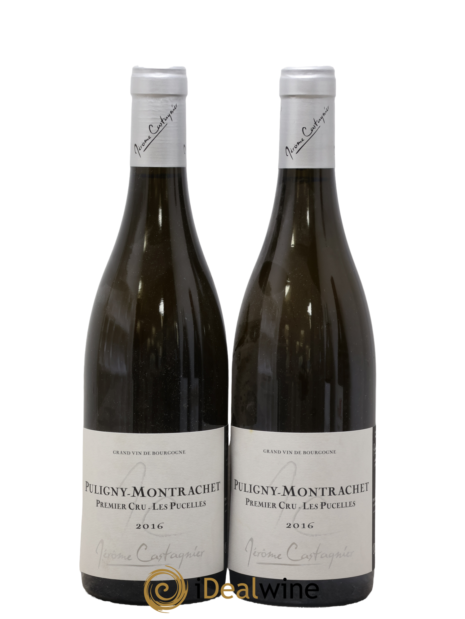 Puligny-Montrachet 1er Cru Les Pucelles Jérome Castagnier 2016 - Lot de 2 bouteilles - 0