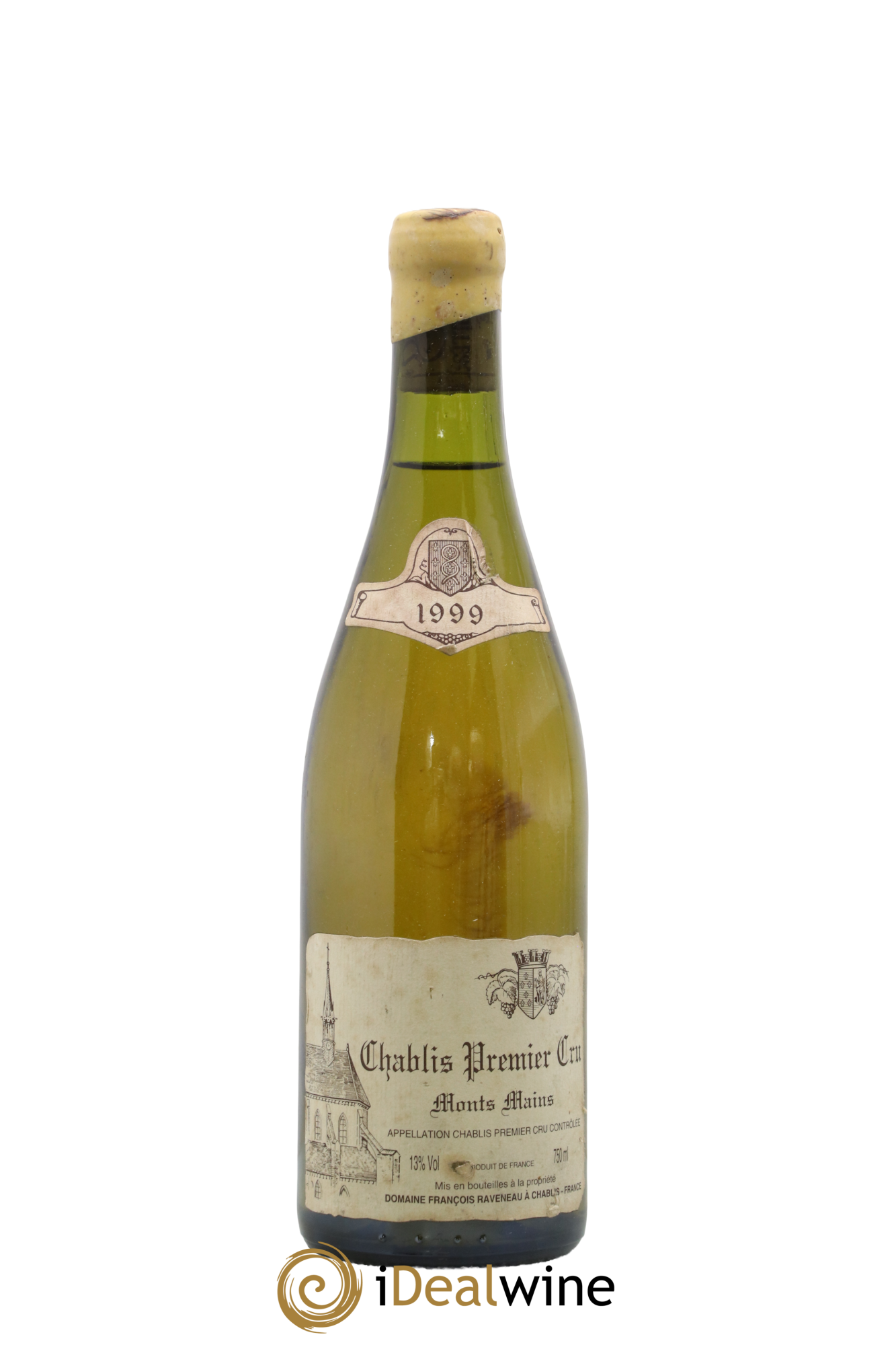 Chablis 1er Cru Monts Mains Raveneau (Domaine) 1999 - Lot de 1 bouteille - 0
