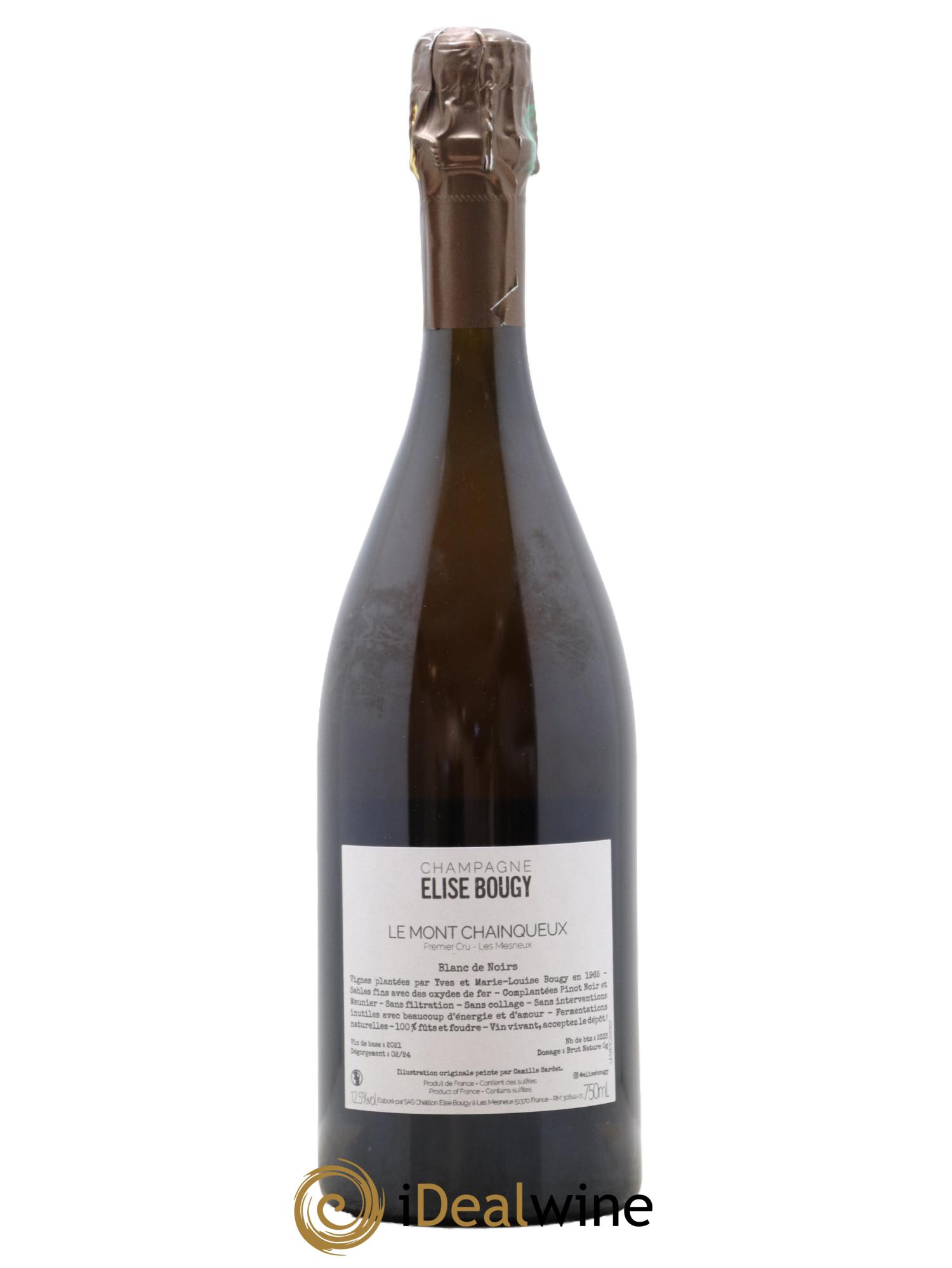 Les Mesneux Le Mont Chainqueux Elise Bougy 2021 - Lot de 1 bouteille - 1