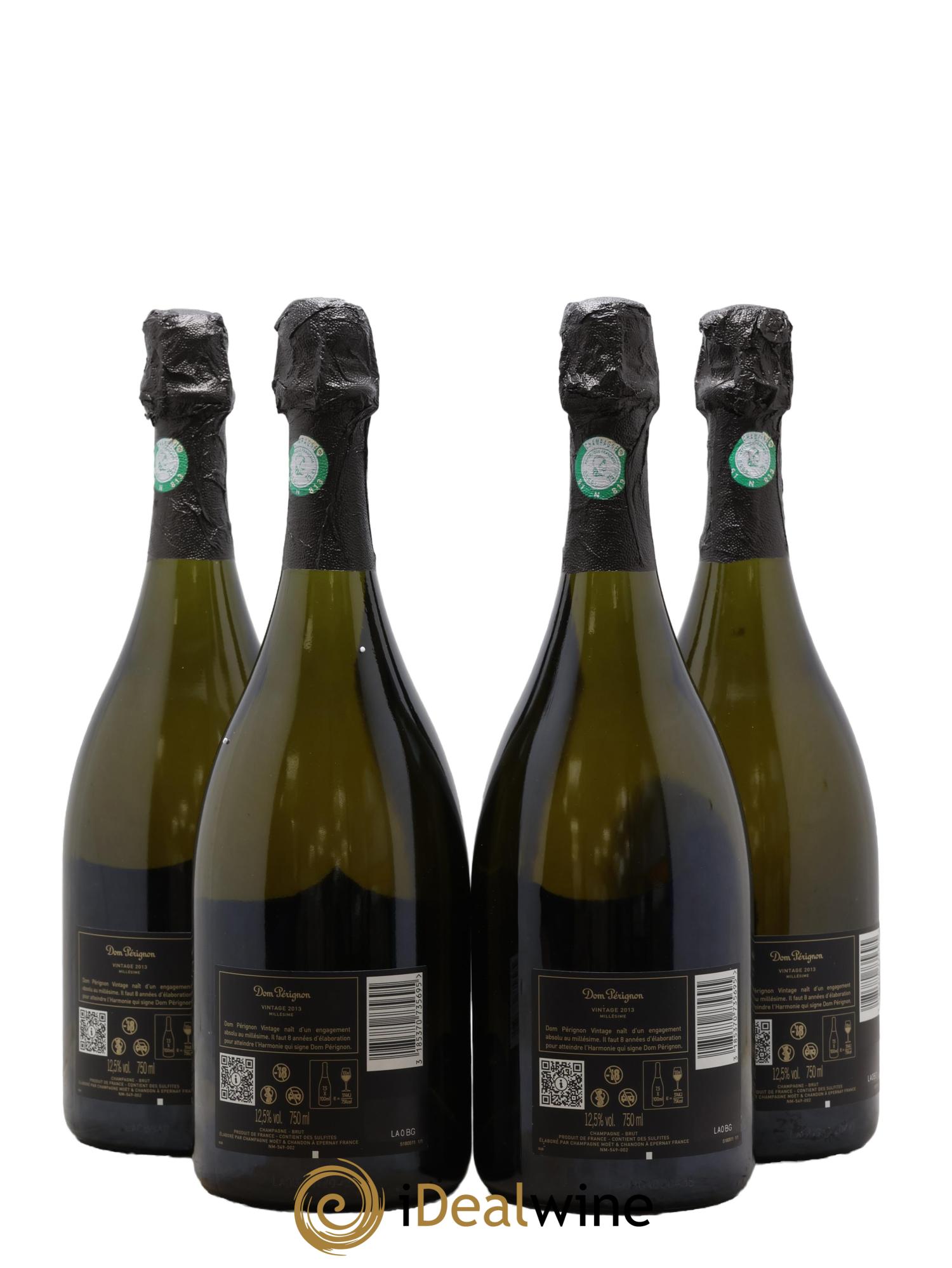 Brut Dom Pérignon 2013 - Lotto di 4 bottiglie - 1