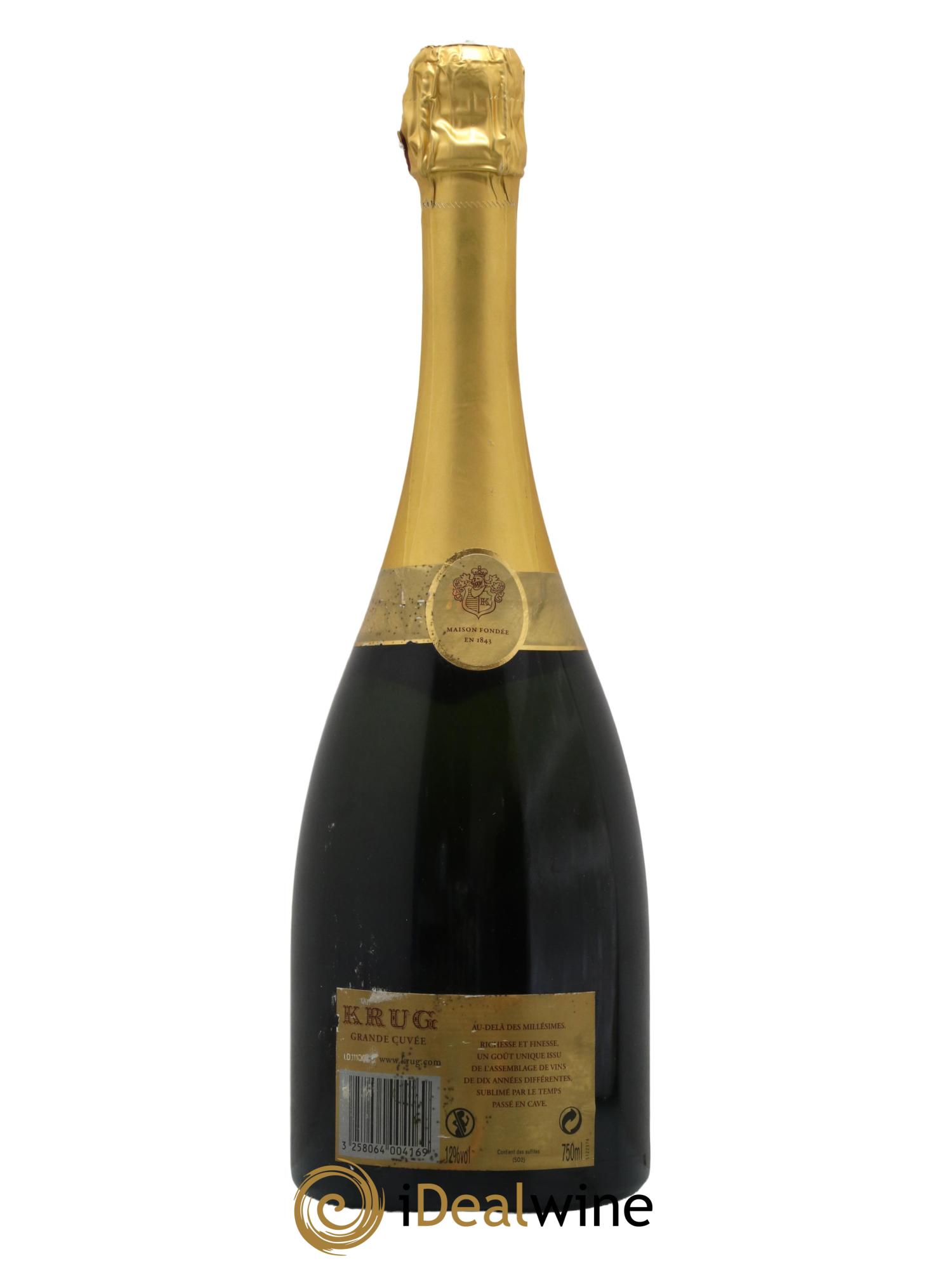 Grande Cuvée - 160ème édition Krug - Lot de 1 bouteille - 1