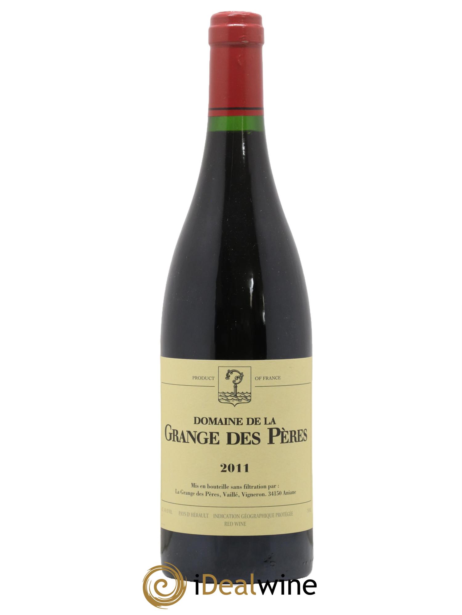Pays d'Hérault Grange des Pères Laurent Vaillé 2011 - Lot de 1 bouteille - 0