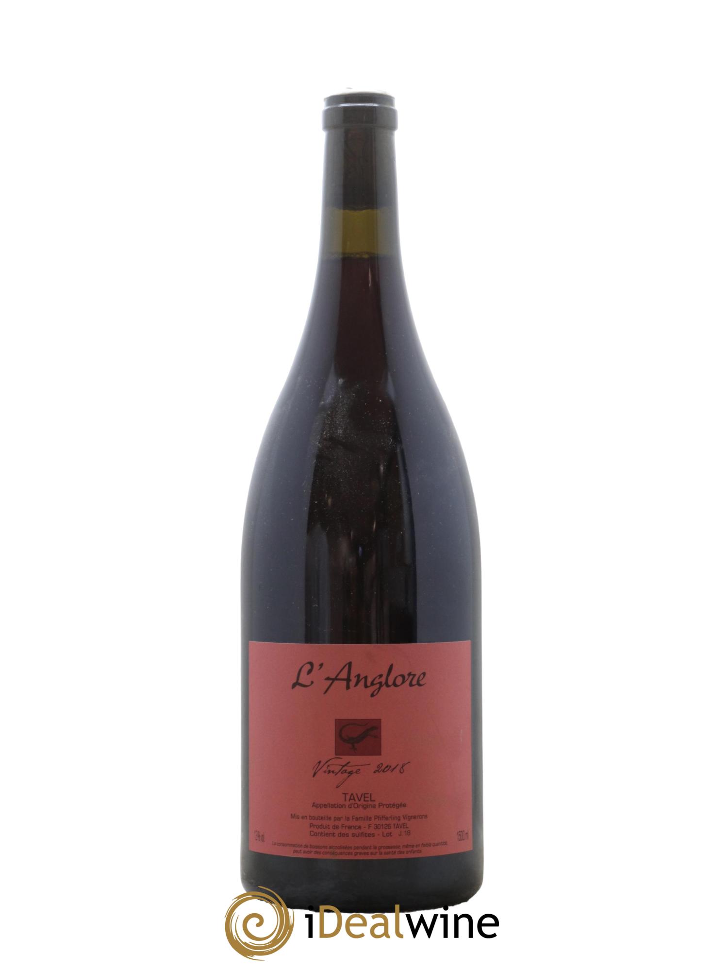 Tavel Vintage L'Anglore 2018 - Posten von 1 Magnum - 0