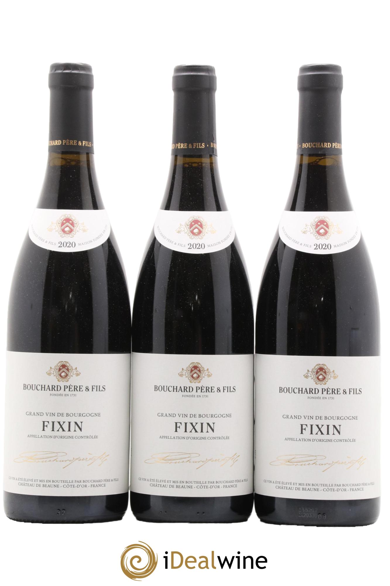 Fixin Bouchard Père & Fils 2020 - Lot de 3 bouteilles - 0