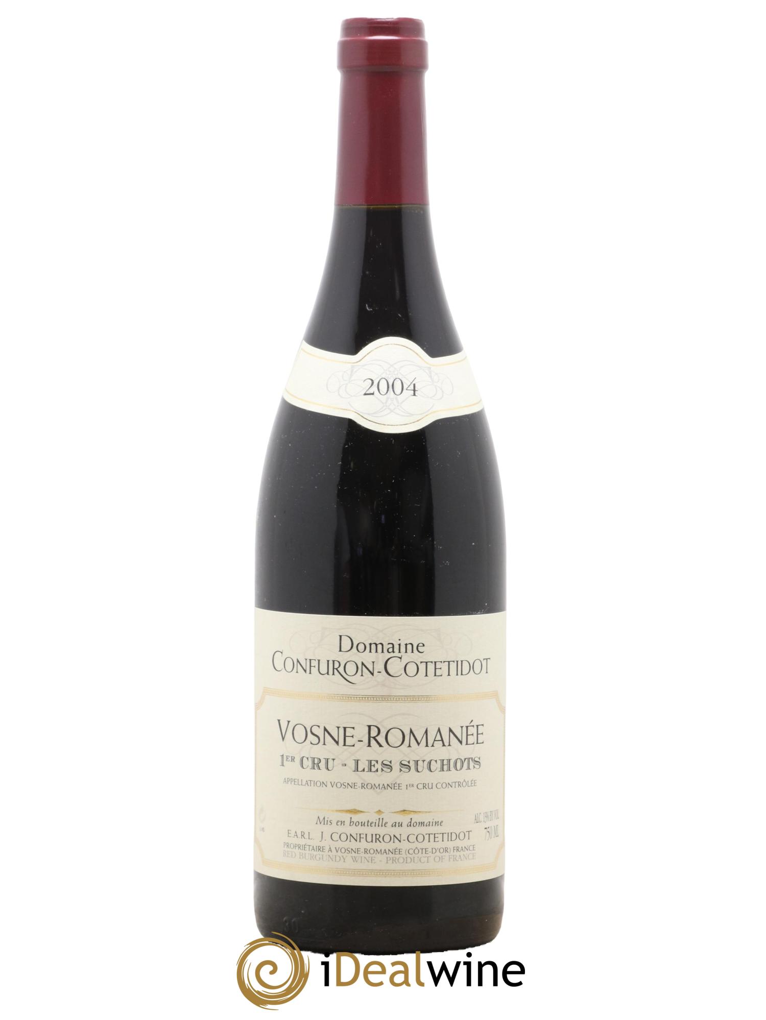 Vosne-Romanée 1er Cru Les Suchots Confuron-Cotetidot 2004 - Lot de 1 bouteille - 0