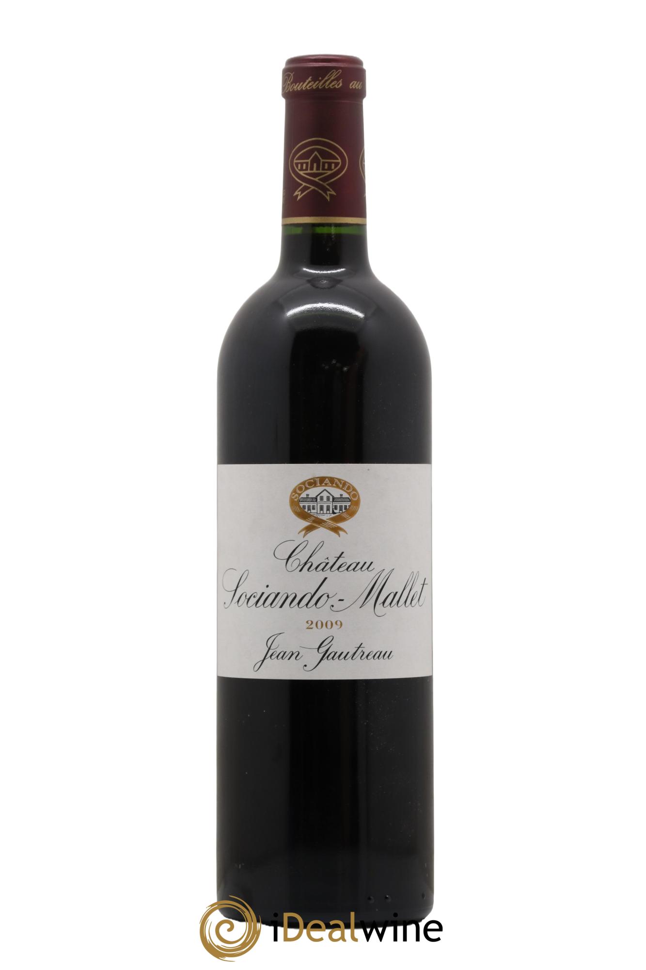 Château Sociando Mallet 2009 - Lot de 1 bouteille - 0