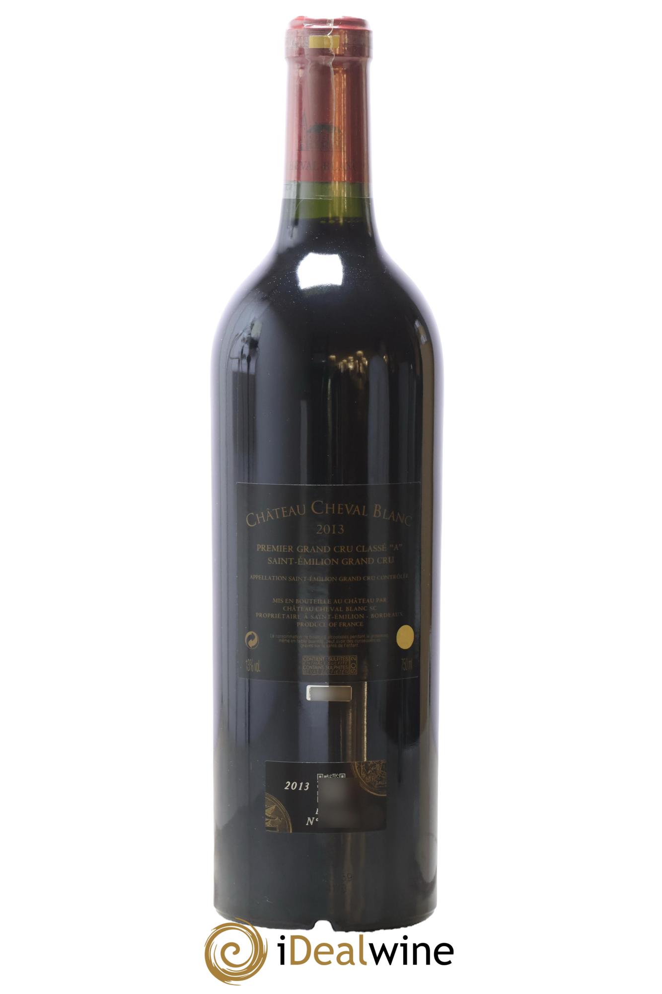 Château Cheval Blanc 1er Grand Cru Classé A 2013 - Lot de 1 bouteille - 1