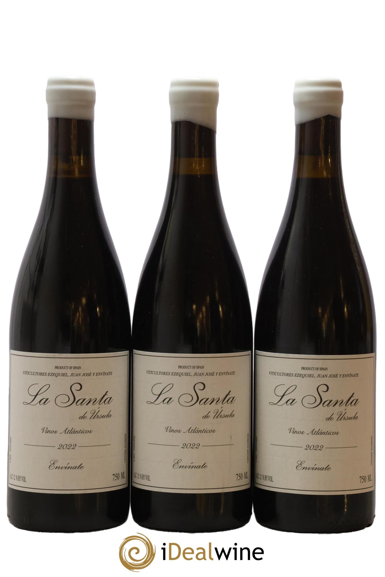 Espagne Tenerife La Santa de Ursula Envinate 2022 - Lot of 3 bottles - 0