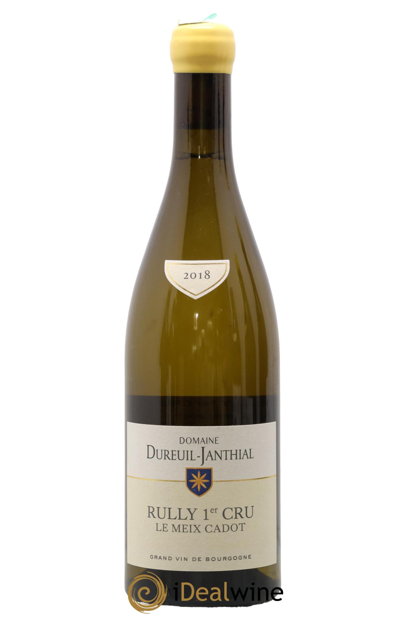 Rully 1er Cru Le Meix Cadot Vincent Dureuil-Janthial 2018 - Posten von 1 Flasche - 0