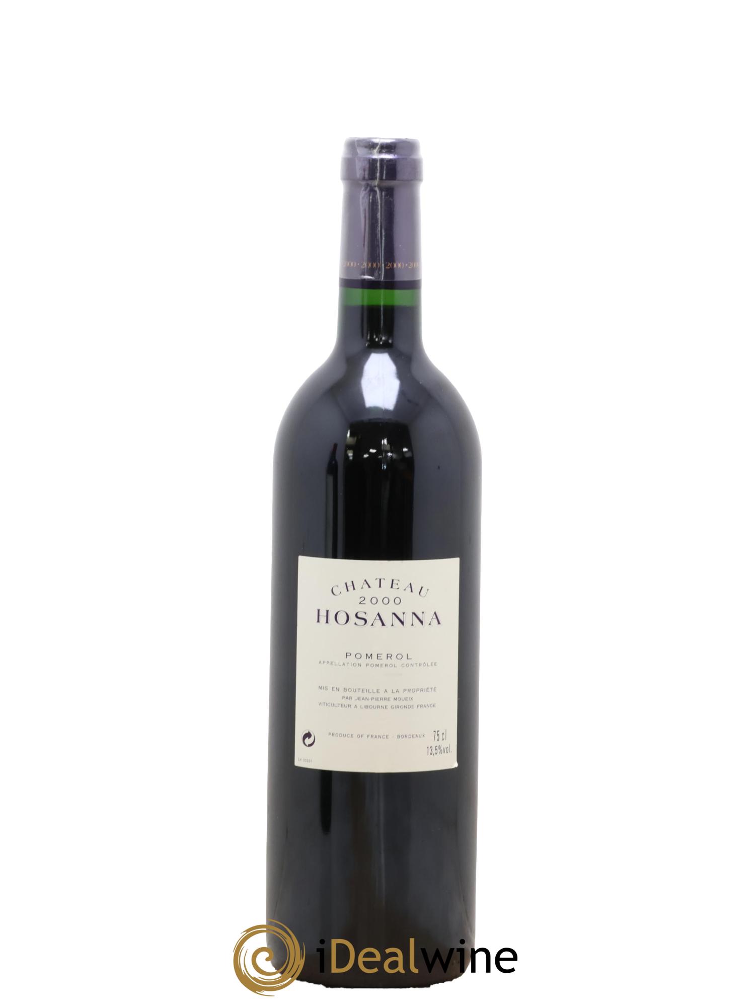 Château Hosanna 2000 - Lot of 1 bottle - 1