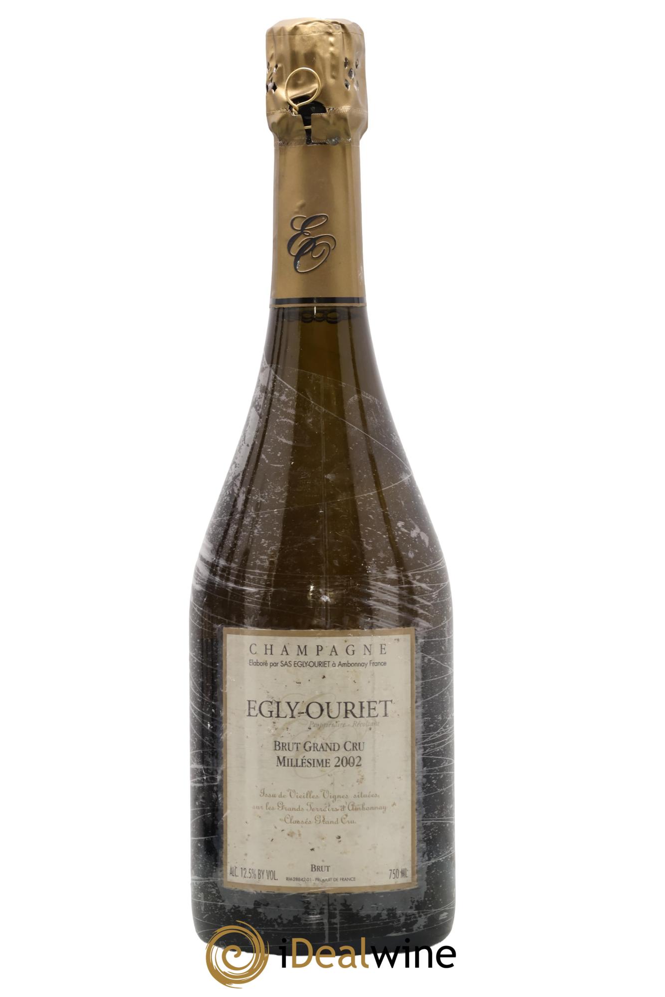 Ambonnay Vieilles Vignes Brut Millésimé Egly-Ouriet 2002 - Lot de 1 bouteille - 0