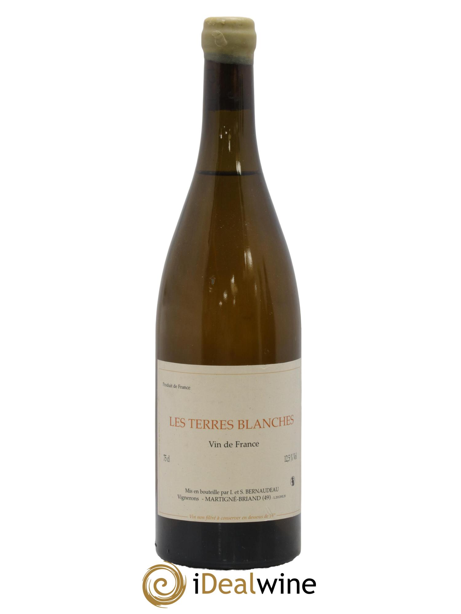 Vin de France Les Terres Blanches Stéphane Bernaudeau 2012 - Lotto di 1 bottiglia - 0