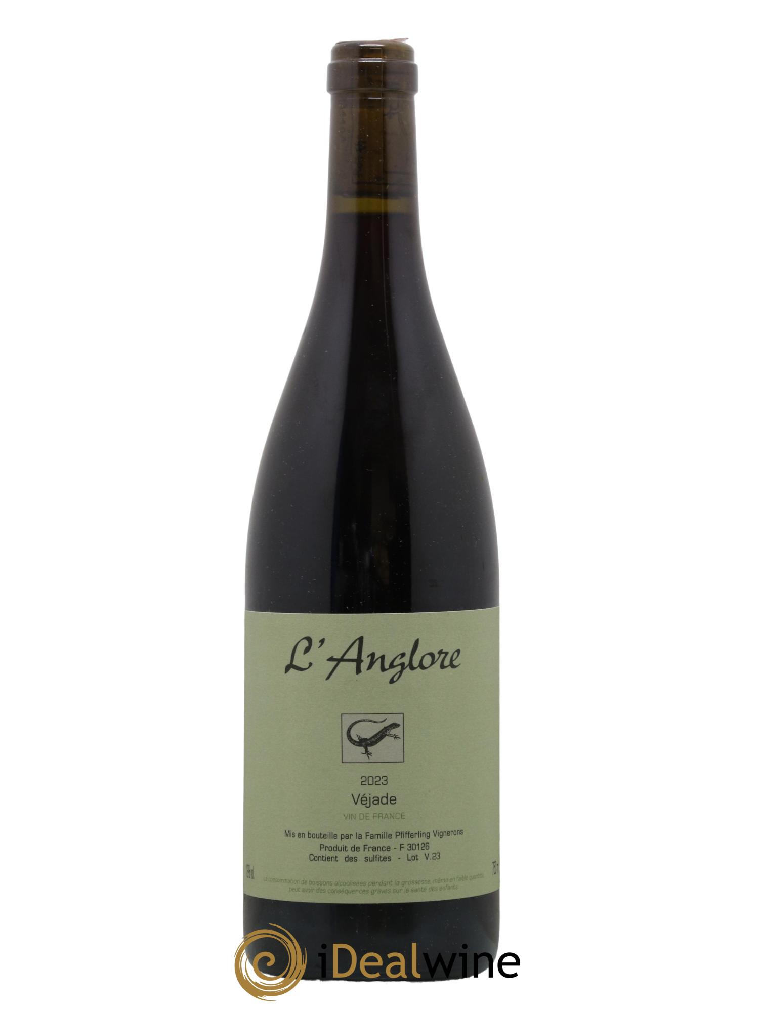 Vin de France Véjade L'Anglore 2023 - Lot de 1 bouteille - 0