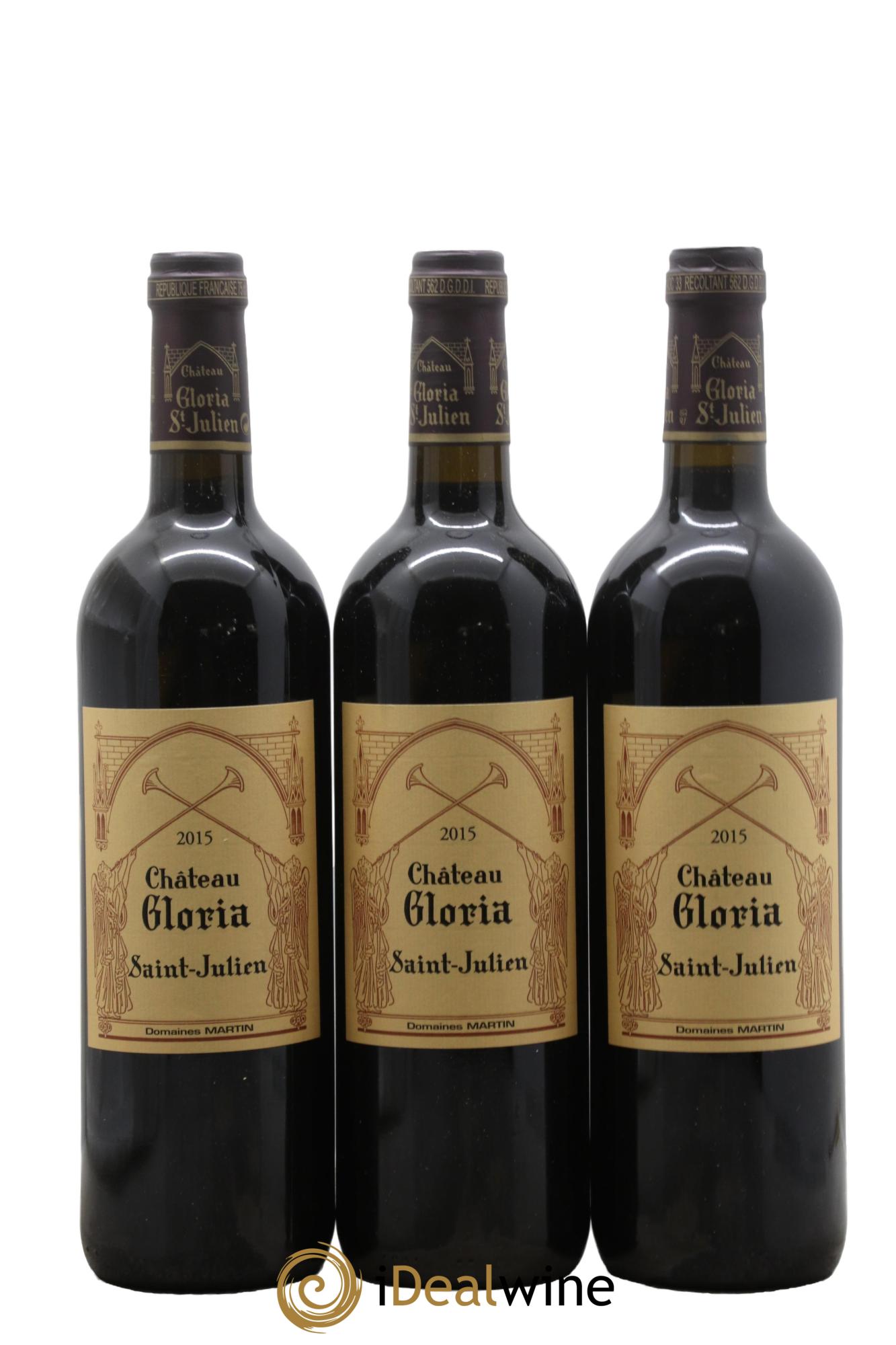 Château Gloria 2015 - Posten von 3 Flaschen - 0