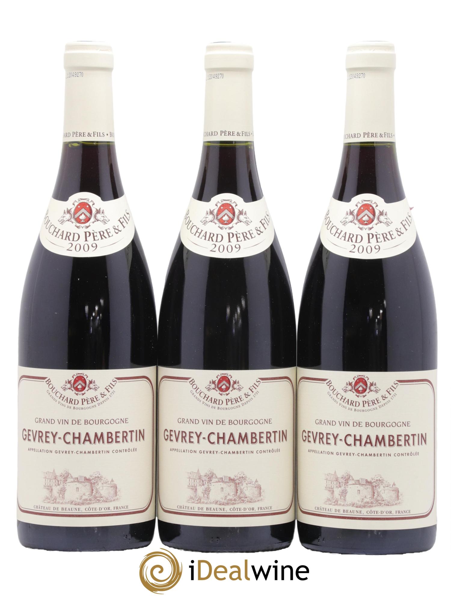 Gevrey-Chambertin Bouchard Père & Fils 2009 - Lot of 6 bottles - 1
