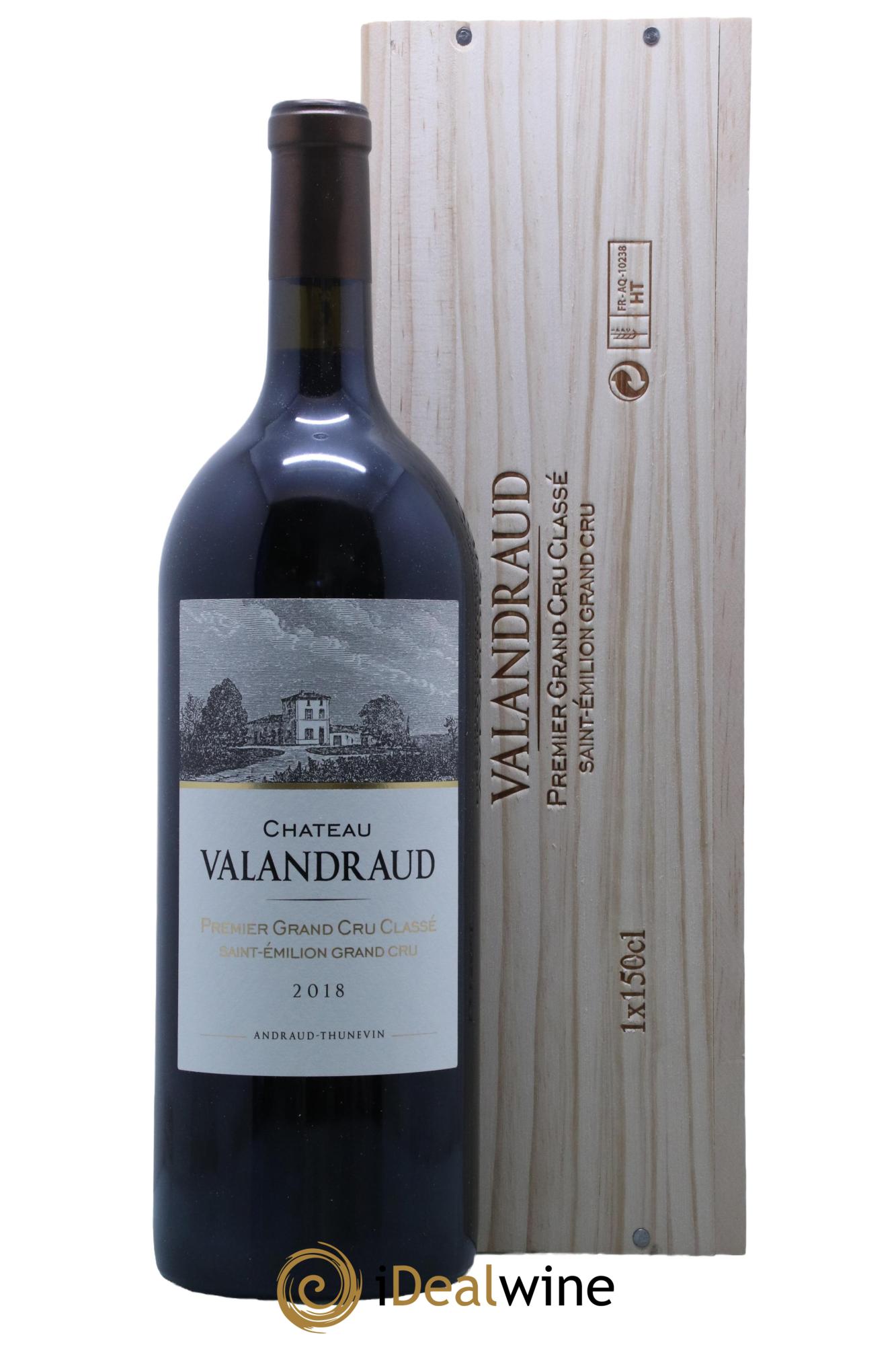 Château de Valandraud 2018 - Posten von 1 Magnum - 0