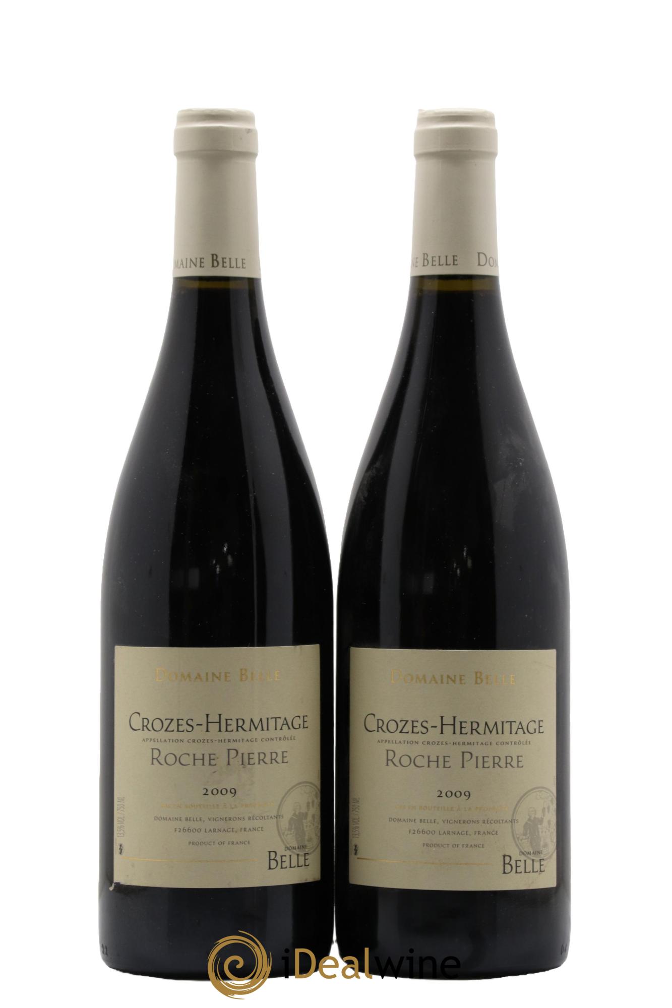 Crozes-Hermitage Roche Pierre Domaine Belle 2009 - Lot de 2 bouteilles - 0