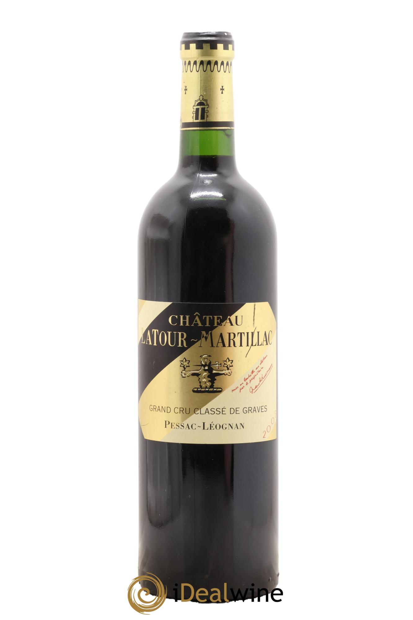 Château Latour-Martillac Cru Classé de Graves 2005 - Lotto di 1 bottiglia - 0