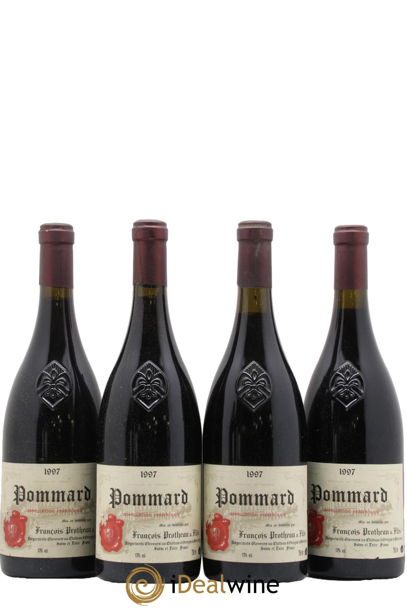 Pommard Protheau 1997 - Posten von 4 Flaschen - 0