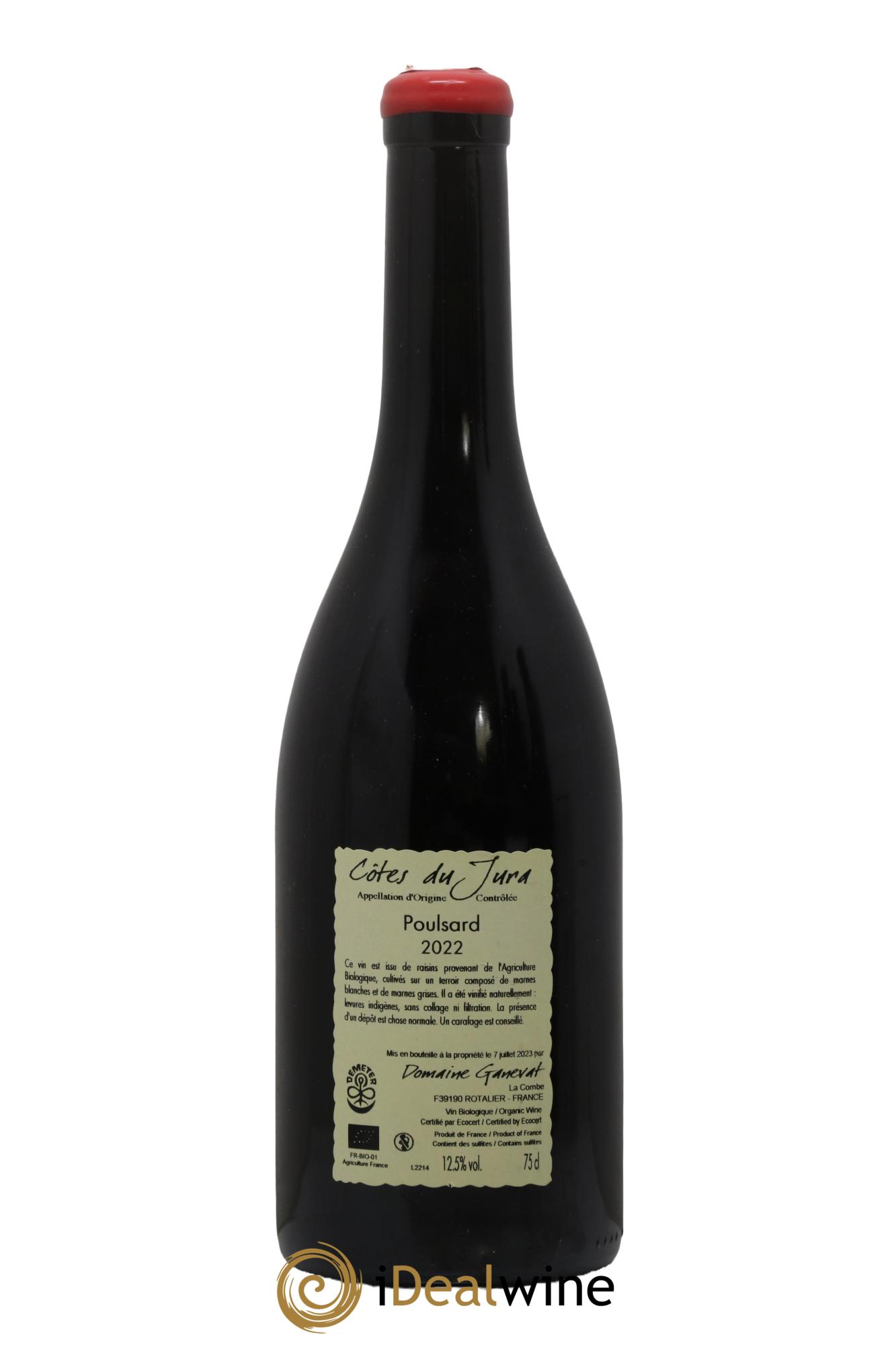 Côtes du Jura Cuvée de l'Enfant Terrible Jean-François Ganevat (Domaine) 2022 - Posten von 1 Flasche - 1