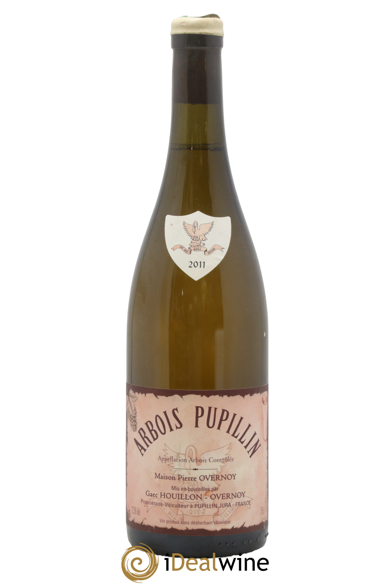 Arbois-Pupillin Chardonnay (cire blanche) Overnoy-Houillon (Domaine) 2011 - Posten von 1 Flasche - 0